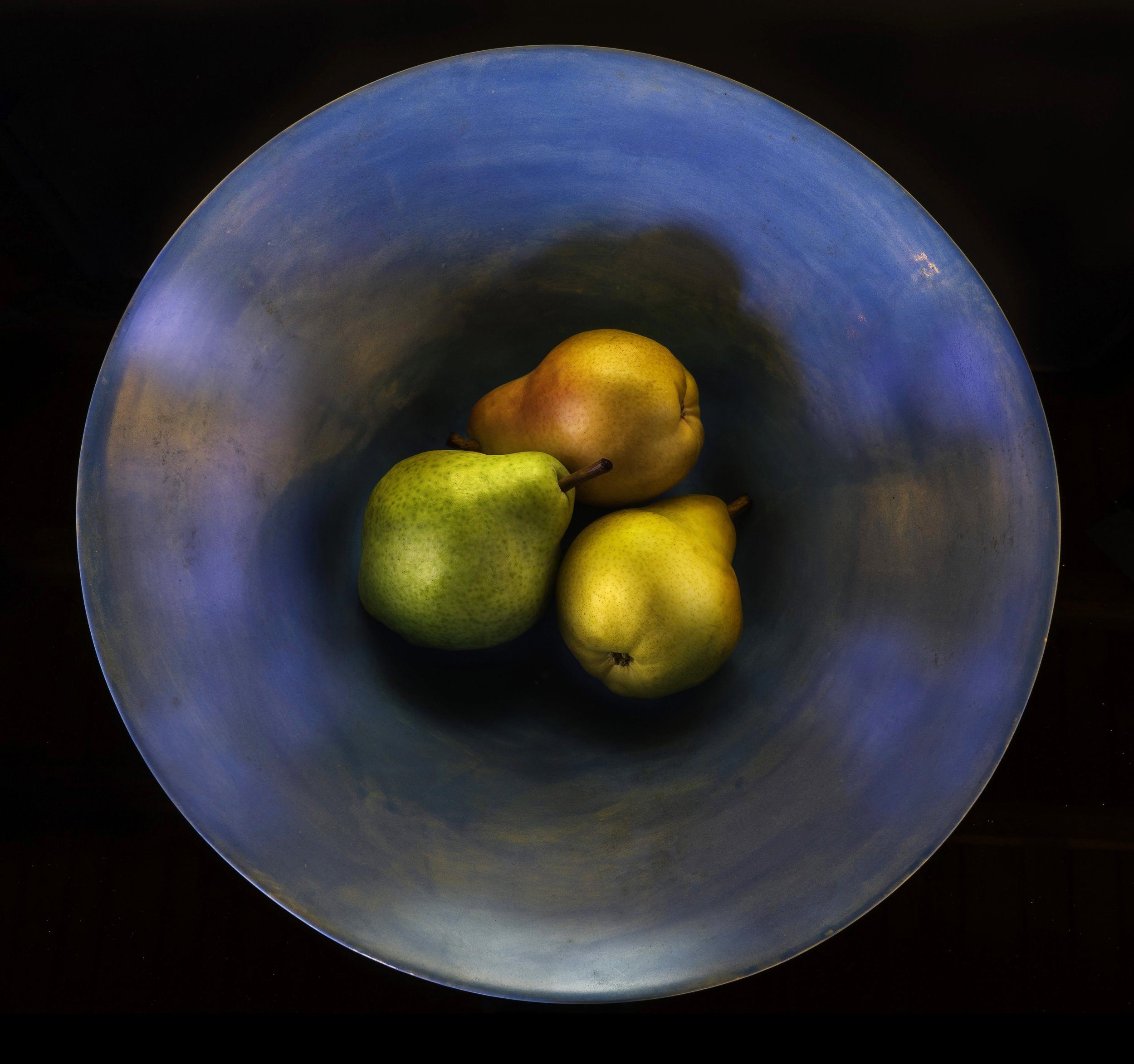 Blue Plate 17" x 22"
