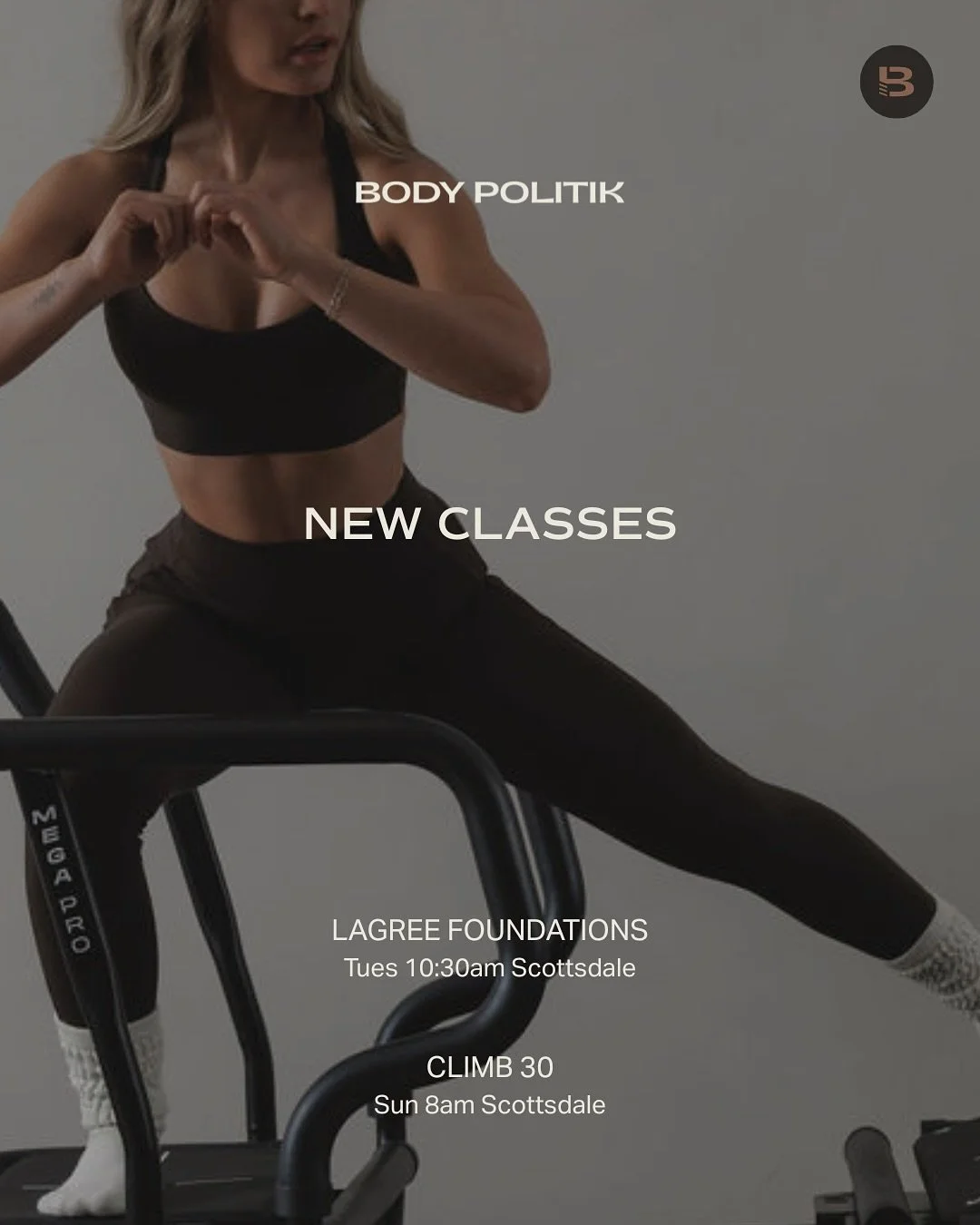 The classes you love. The times you need. 
Our signature classes, showing up in new slots 💫