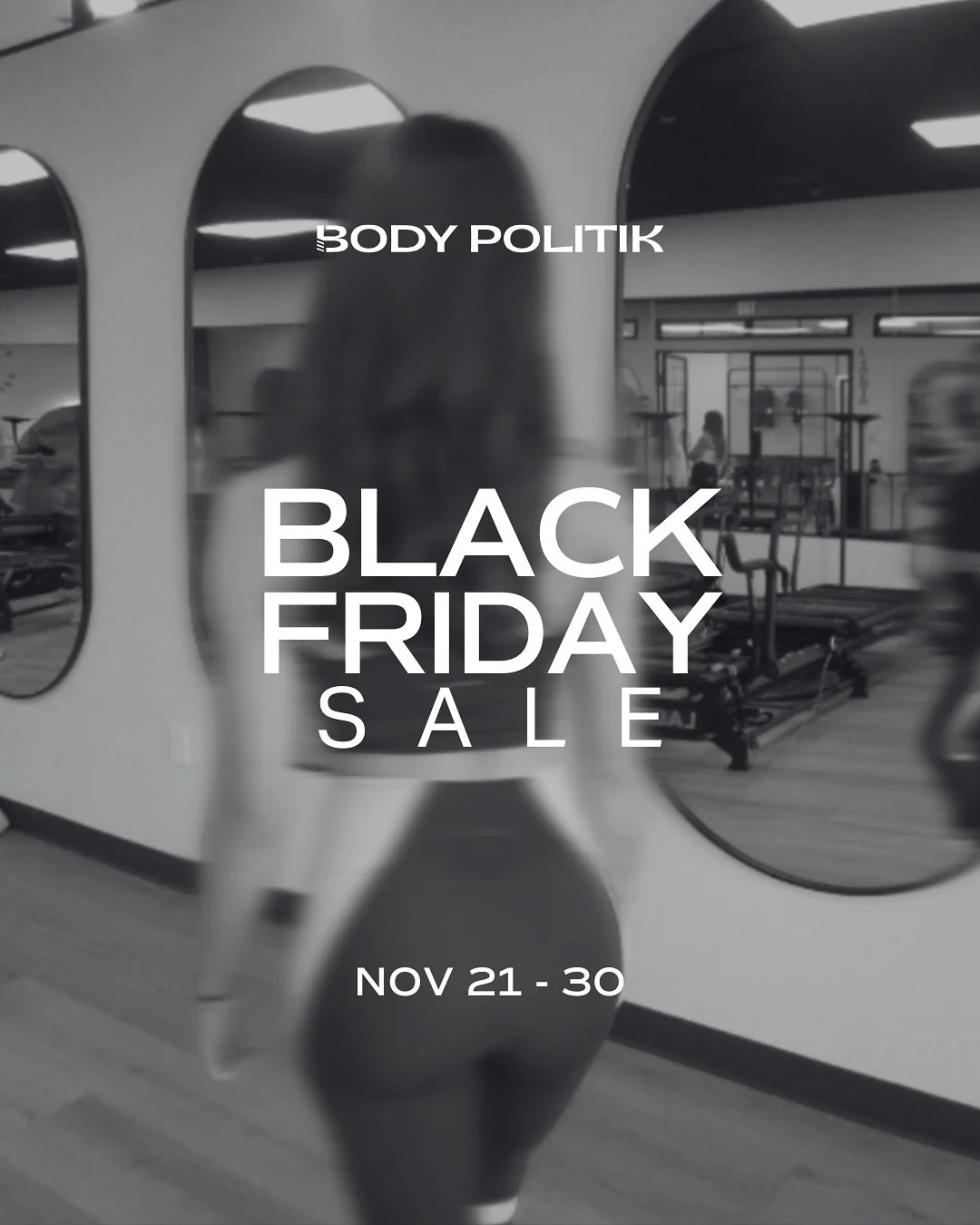 Our Black Friday Class Pack Sale drops THIS FRIDAY Nov 21 - 30.... and it&rsquo;s a MEGA good deal 😉

ALL ACCESS (LAGREE + CLIMB): Valid at BOTH Scottsdale &amp; PV studios
✔️5 PACK: $130
✔️10 pack: $225
✔️20 pack: $385
*All Access can be used for c