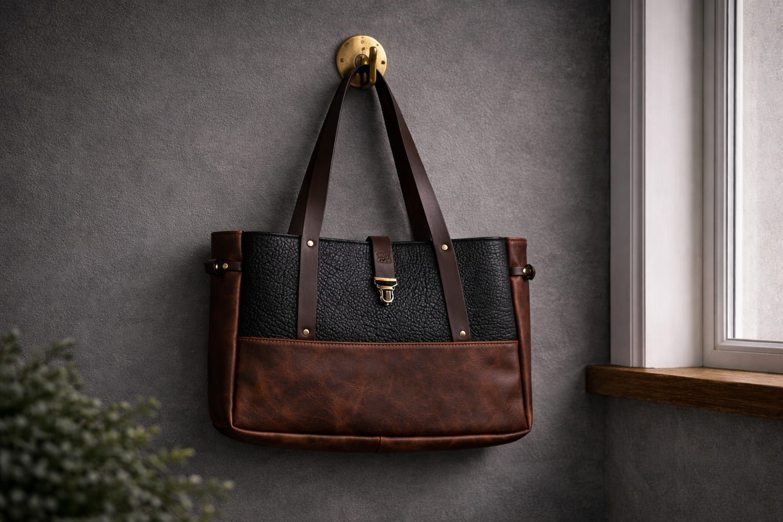 Two Tone Computer Bag.  $265.