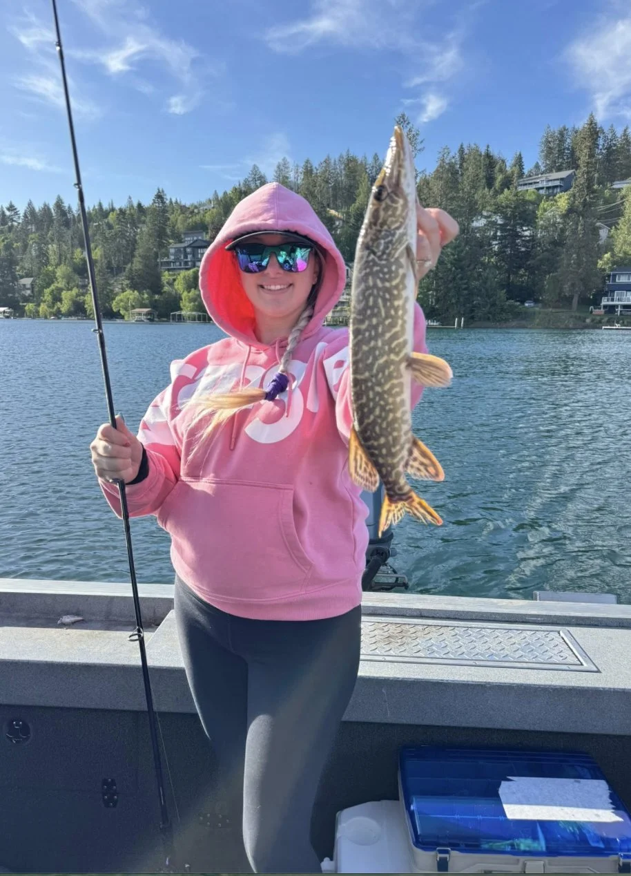 Fishing on Hayden Lake -Kent's Boats
