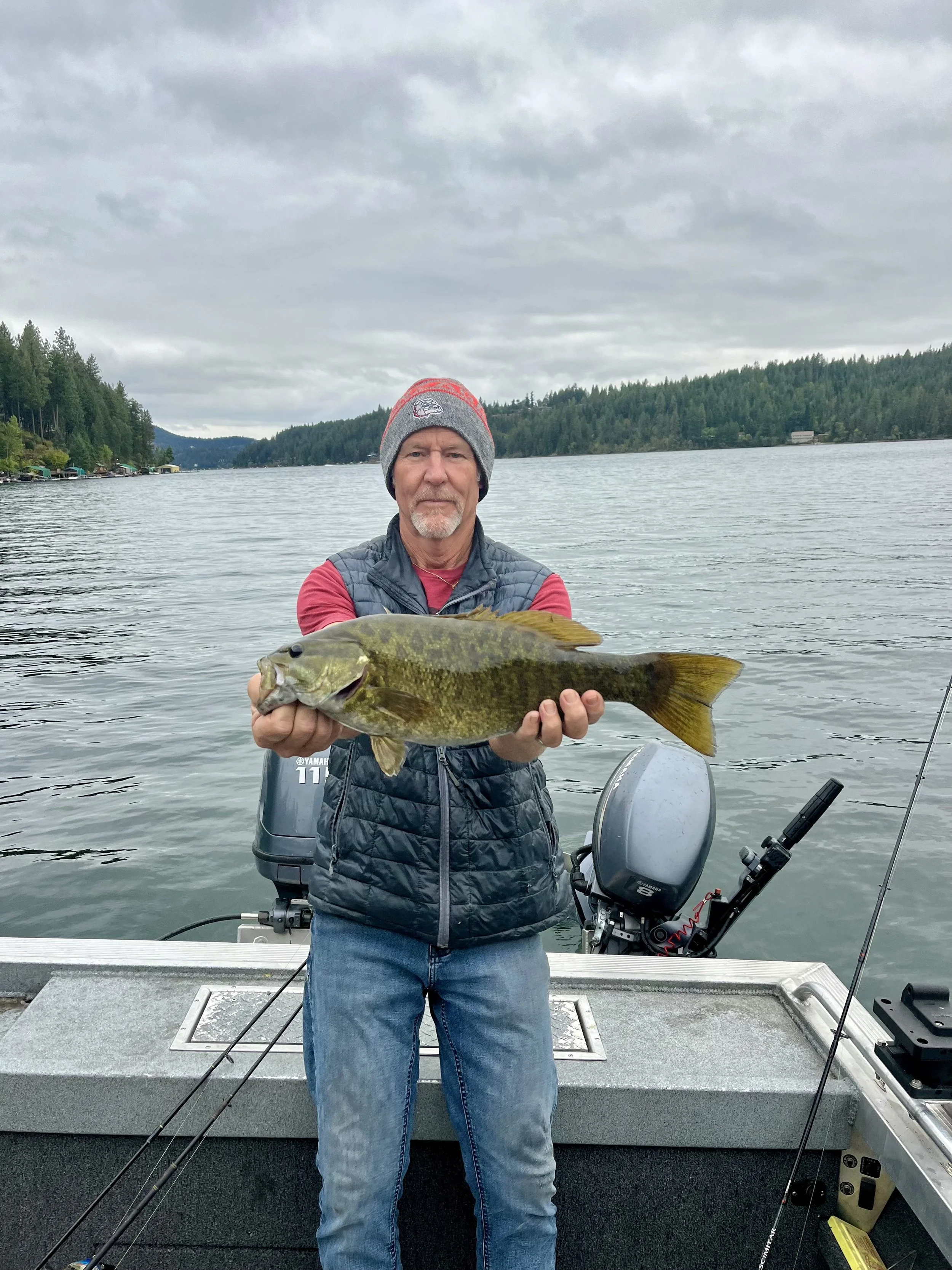Fishing on Hayden Lake-Bass-Kent's Boats