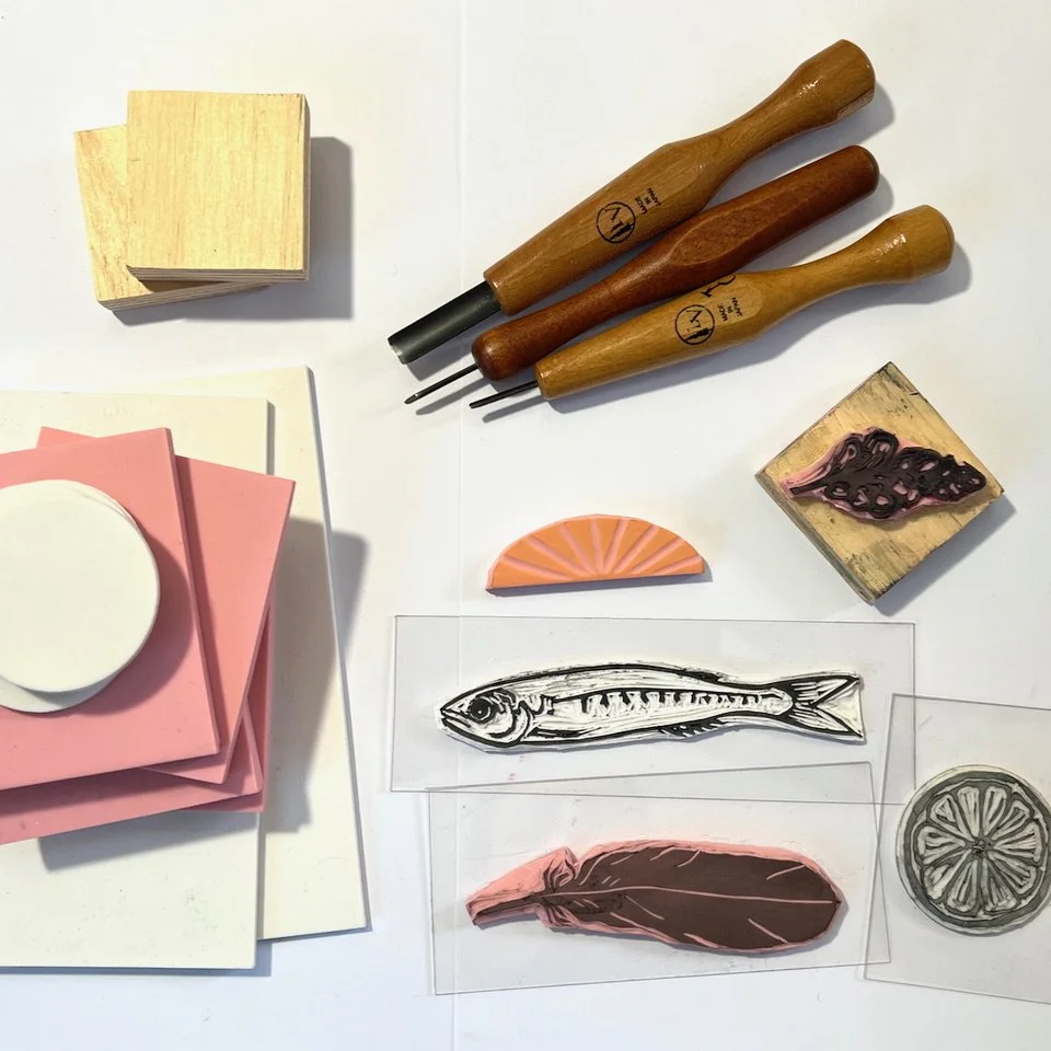 WORKSHOP - Introduction to block printing on paper with Kyla Cresswell