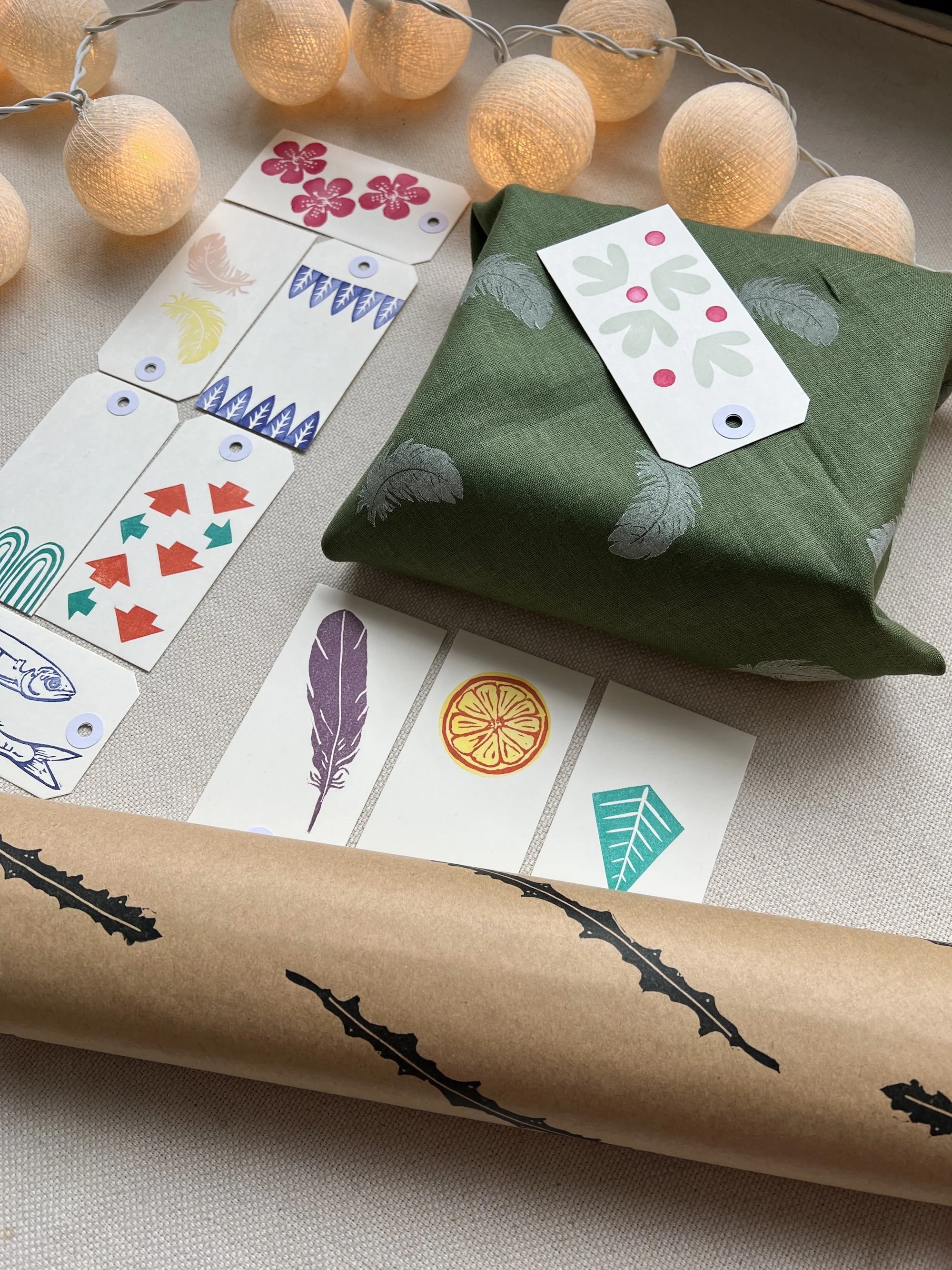 assembled tags and furoshiki 1.jpeg