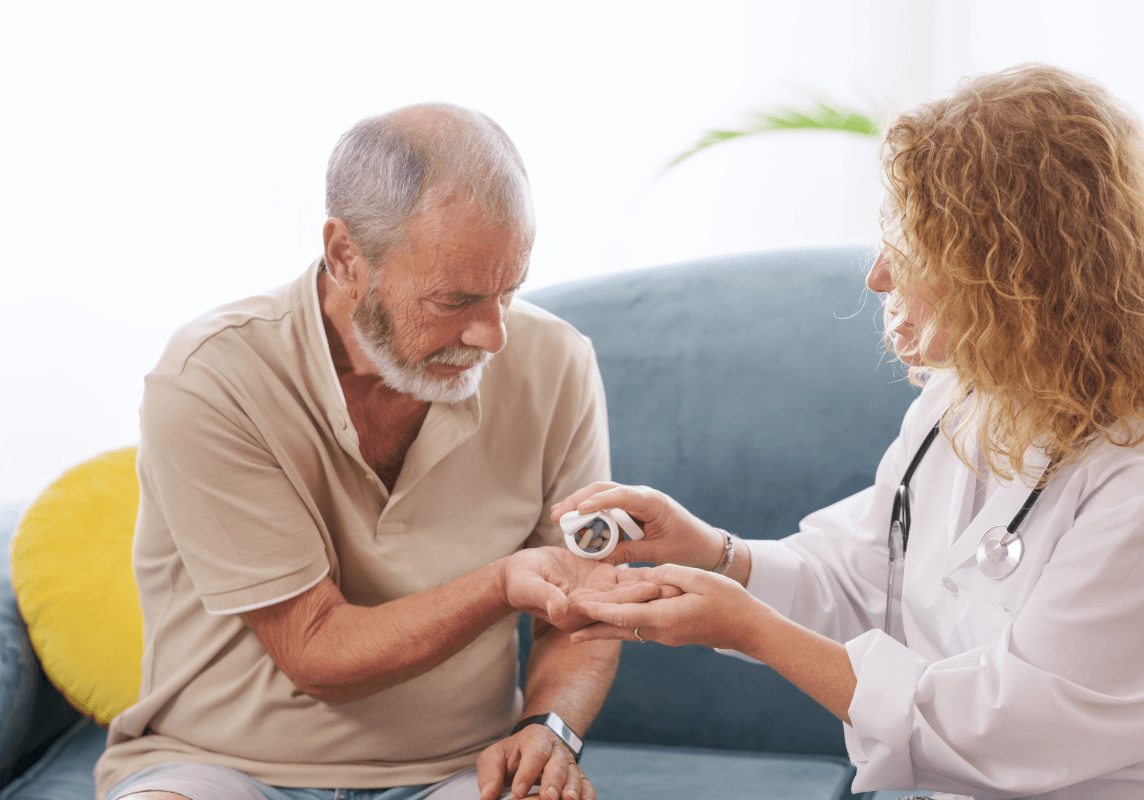 Thoughtful, hands-on support including medication management and daily care needs.