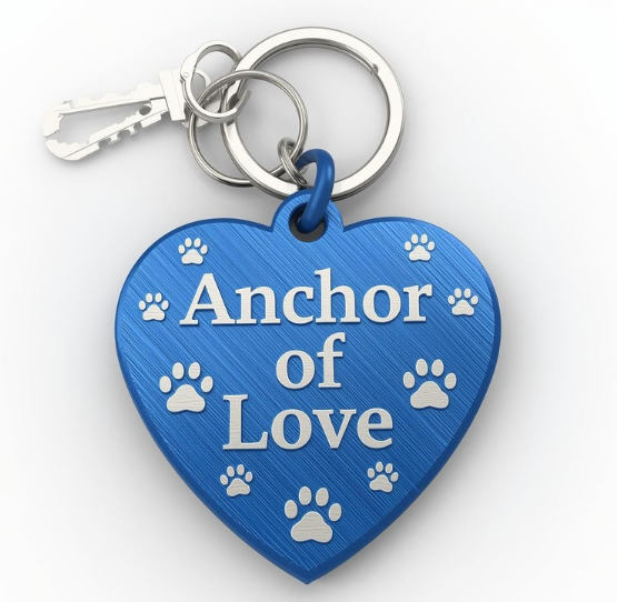 Anchor of Love Dog Tag