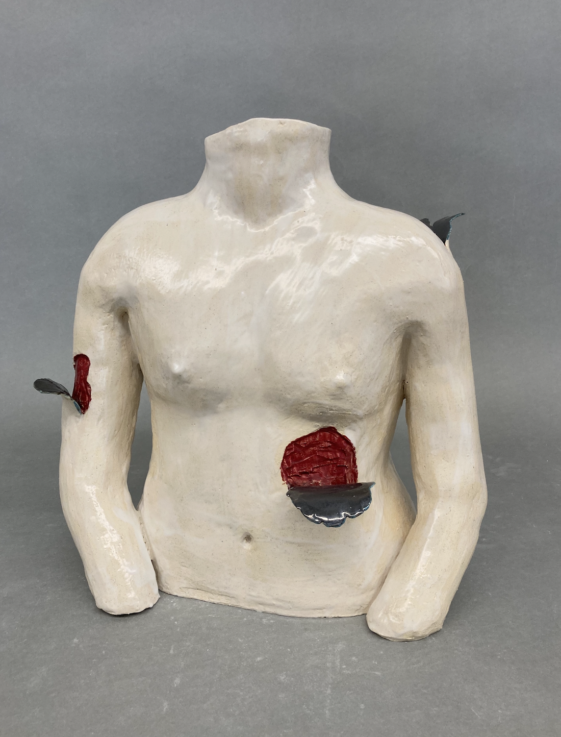 Part of a set of 4 pieces describing four different feelings of anxiety. This is Crawling Out of Your Own Skin.