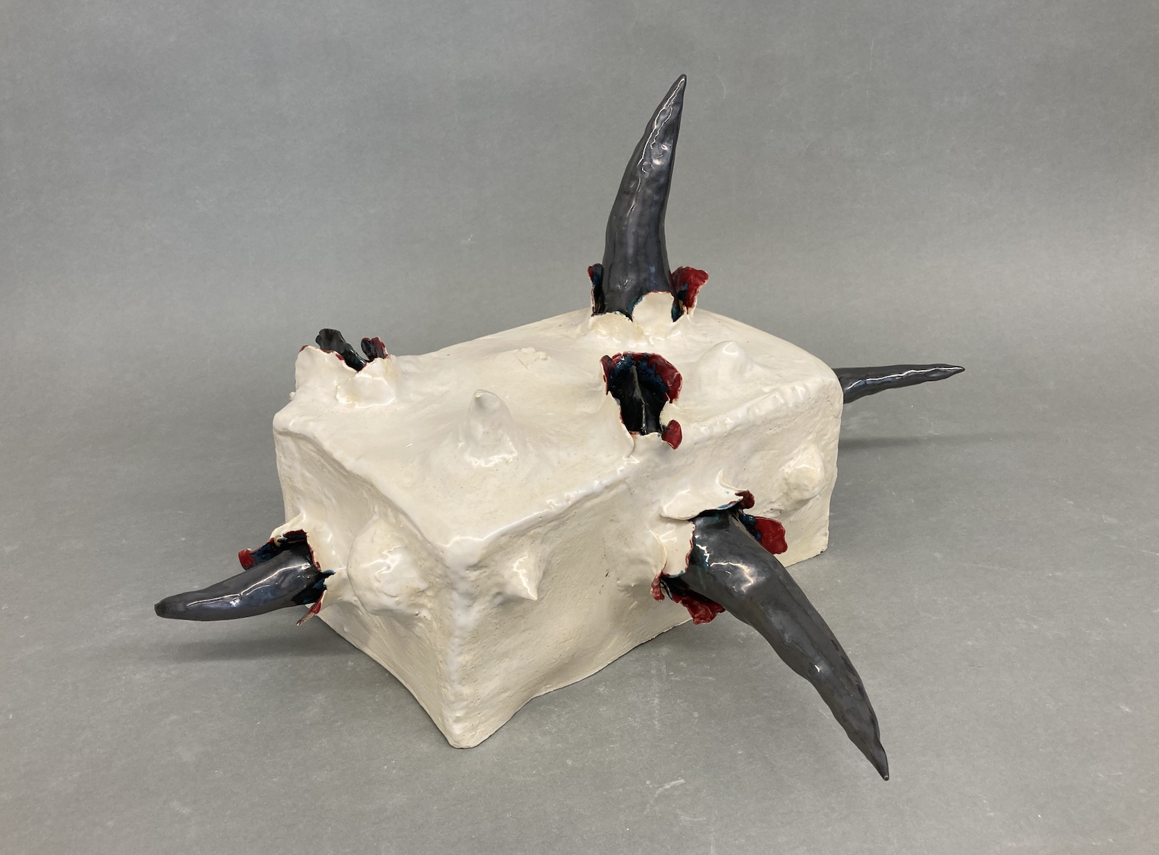 Part of a set of 4 pieces describing four different feelings of anxiety. This is Trapped in Your Head.