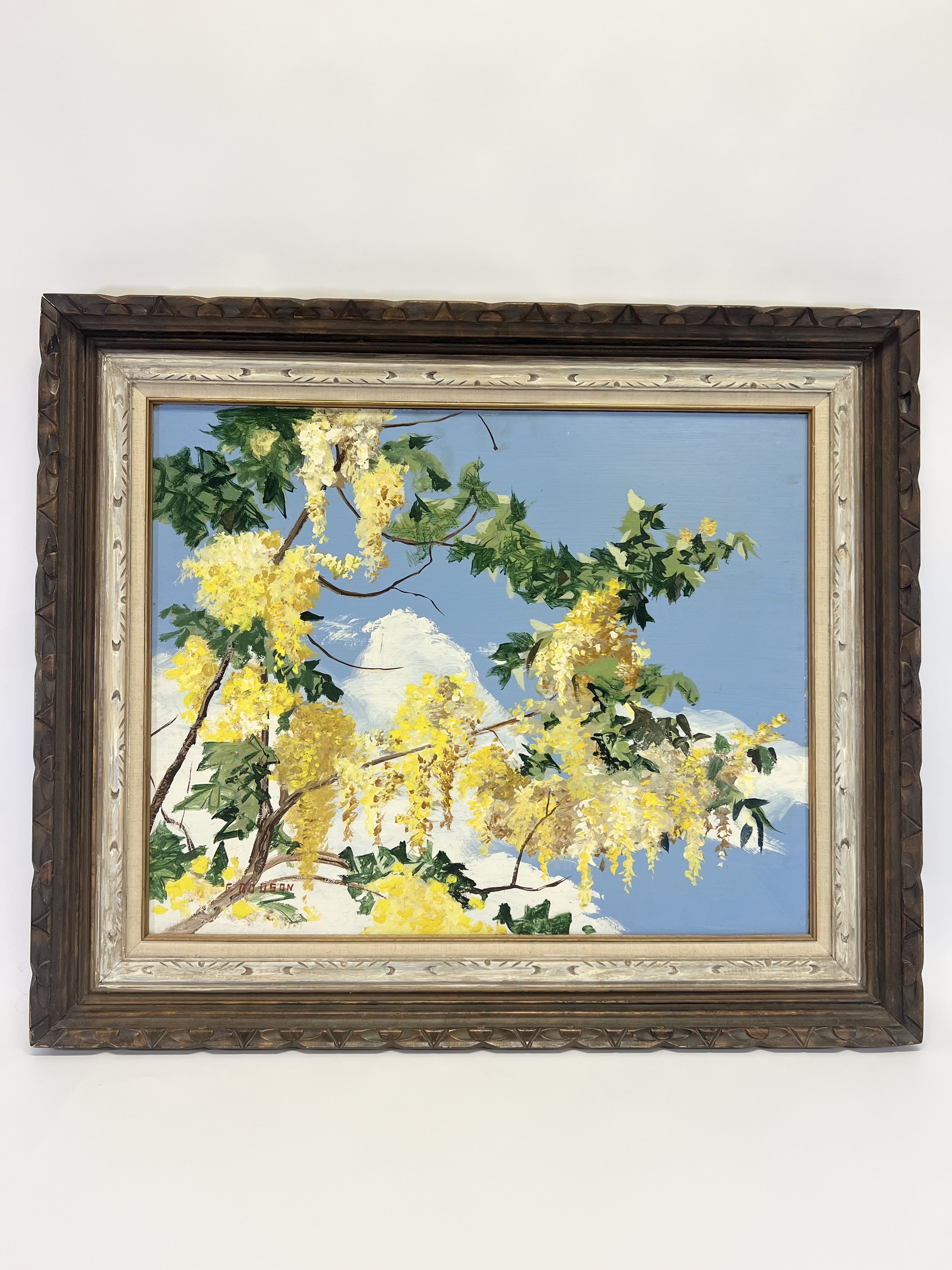 Framed Landscape Painting