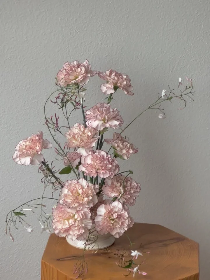 Dedicated to all the carnation haters 🌸✨ vessel @ mollymadethis