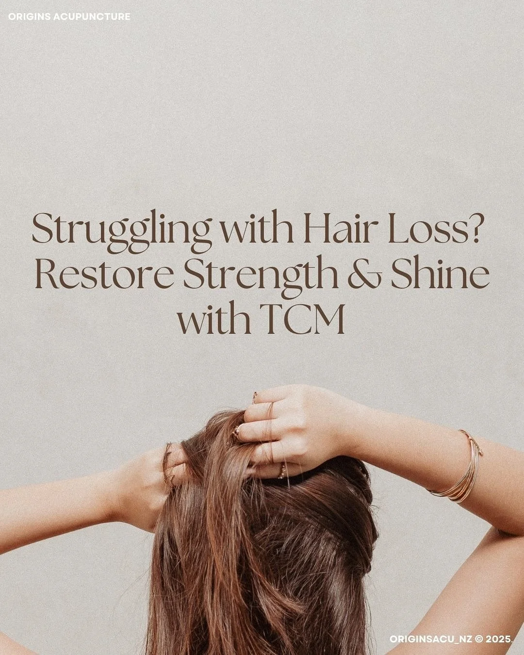✨ Hair loss has a root cause — and TCM helps us uncover it.
From a Traditional Chinese Medicine perspective, healthy hair depends on the flow of Blood, Kidney Qi, and nourishment from the Spleen & Stomach. When these are imbalanced, the hai