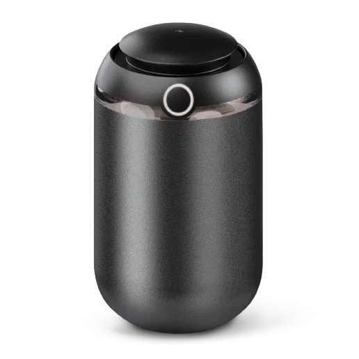 Portable Metal Diffuser: Silver