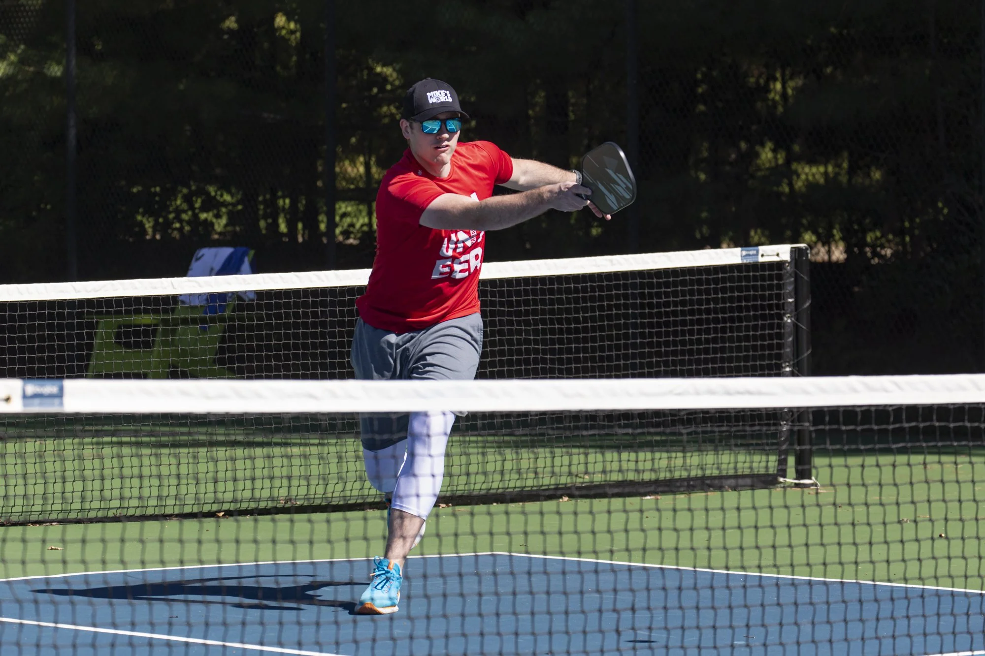 John Playing Pickleball, Richmond VA