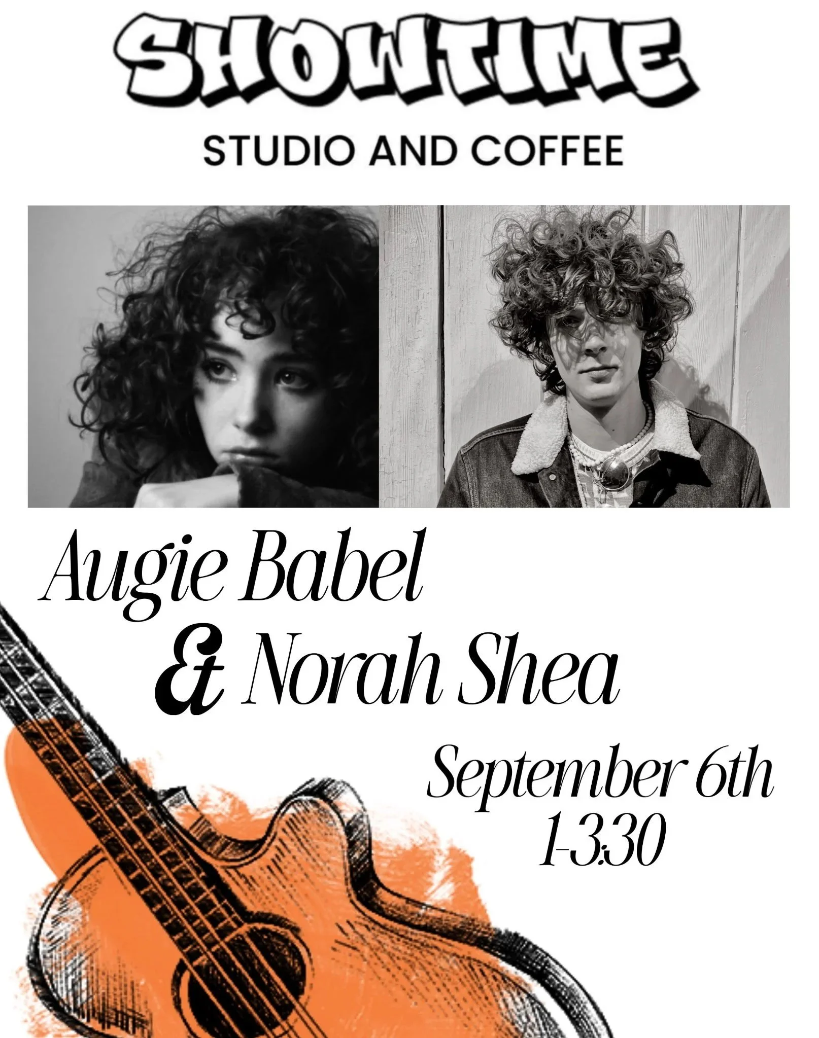 Live Music by Augie Babel and Norah Shea