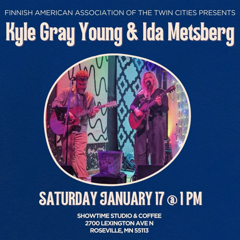 Kyle Gray Young and Ida Metsberg- finnish musicians