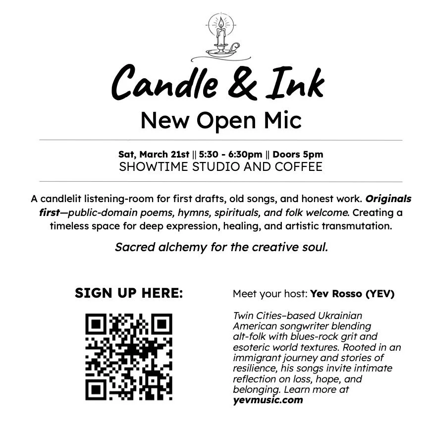 Candle & Ink: New Open Mic