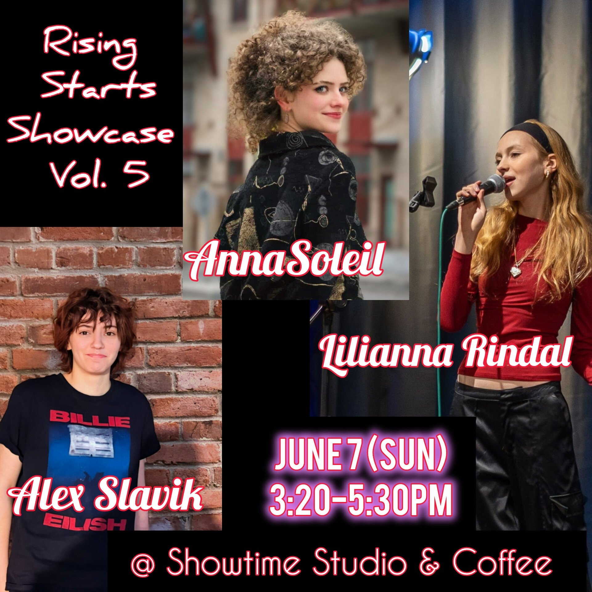 Rising Stars Singer Songwriter Showcase Vol. 5- Hosted by Jun Sugiyama