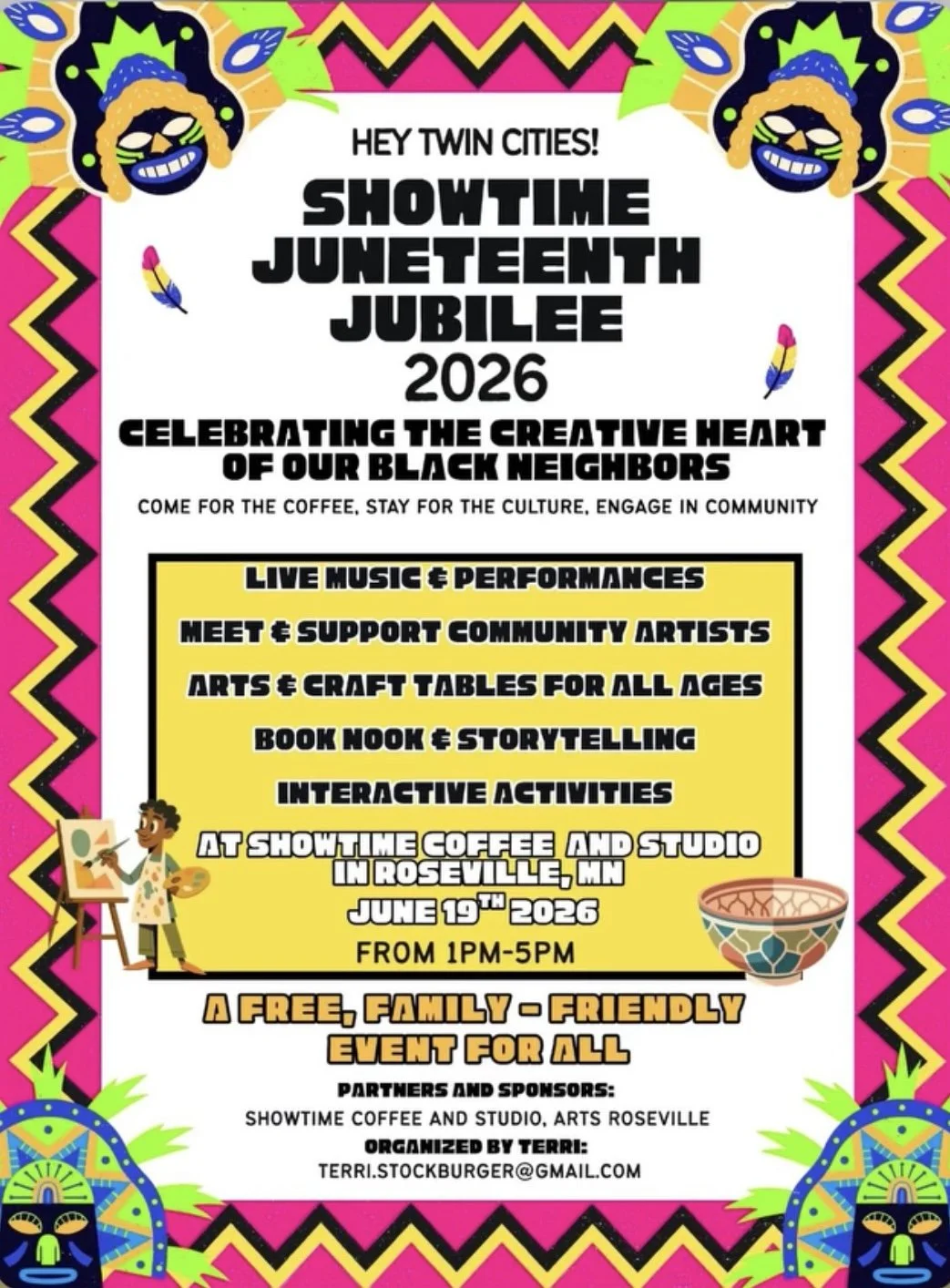 Juneteenth Jubilee: Celebrating the Creative Heart of Our Black Neighbors