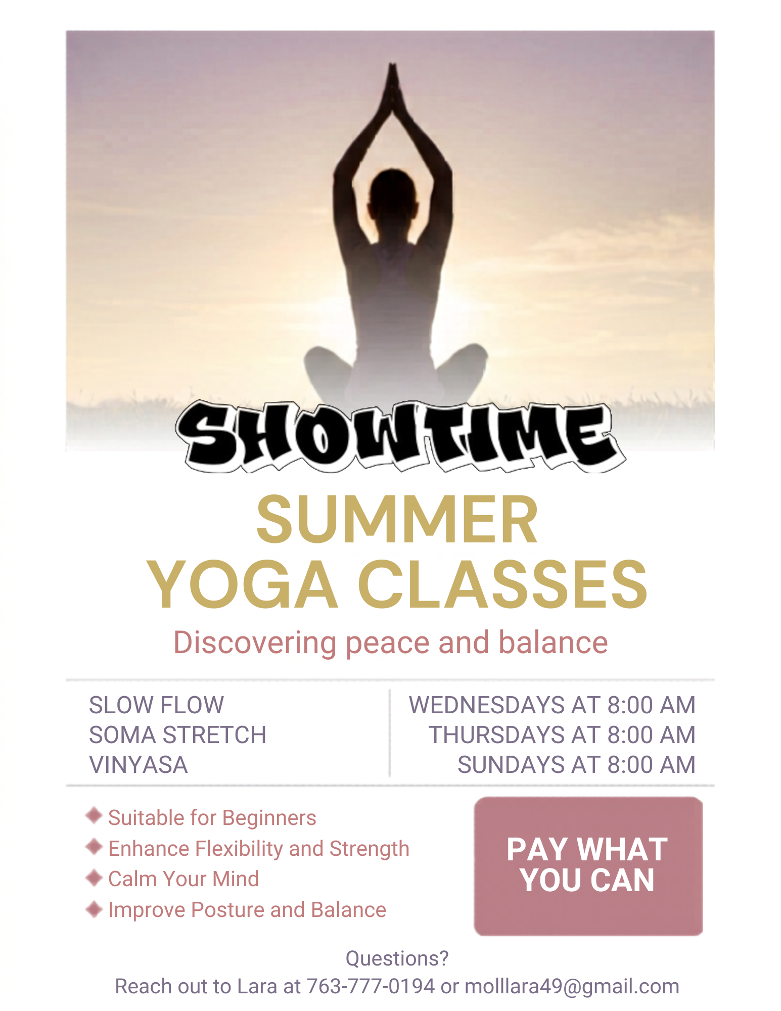 Vinyasa I Yoga with Coach Louise
