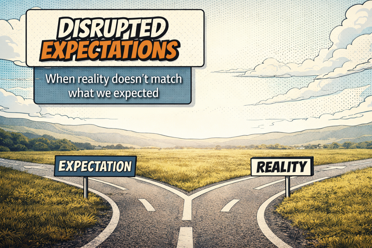 Disrupted Expectations: The Moments That Shape Our Response