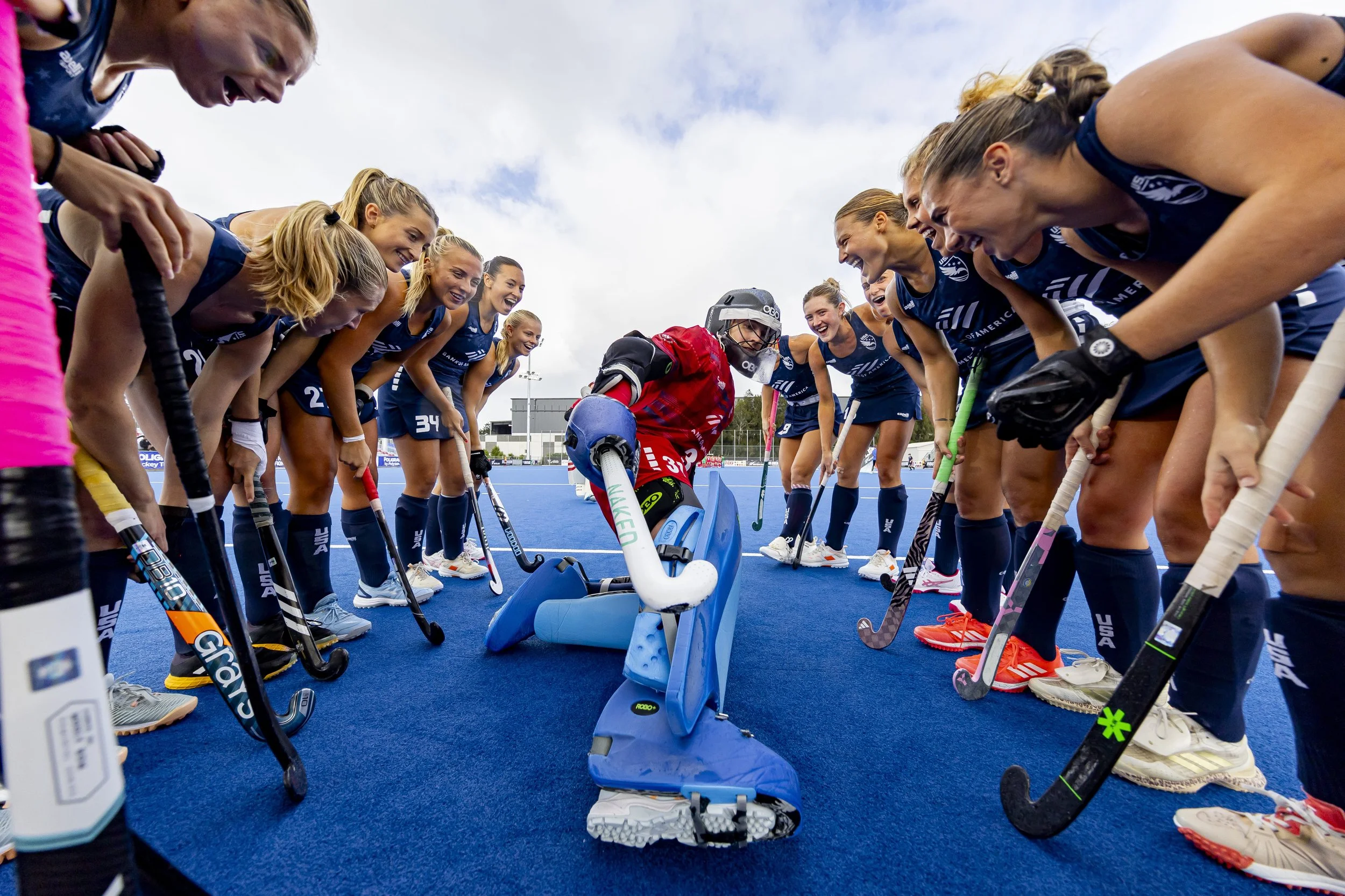 Standings from the women’s FIH Nations Cup: field hockey 