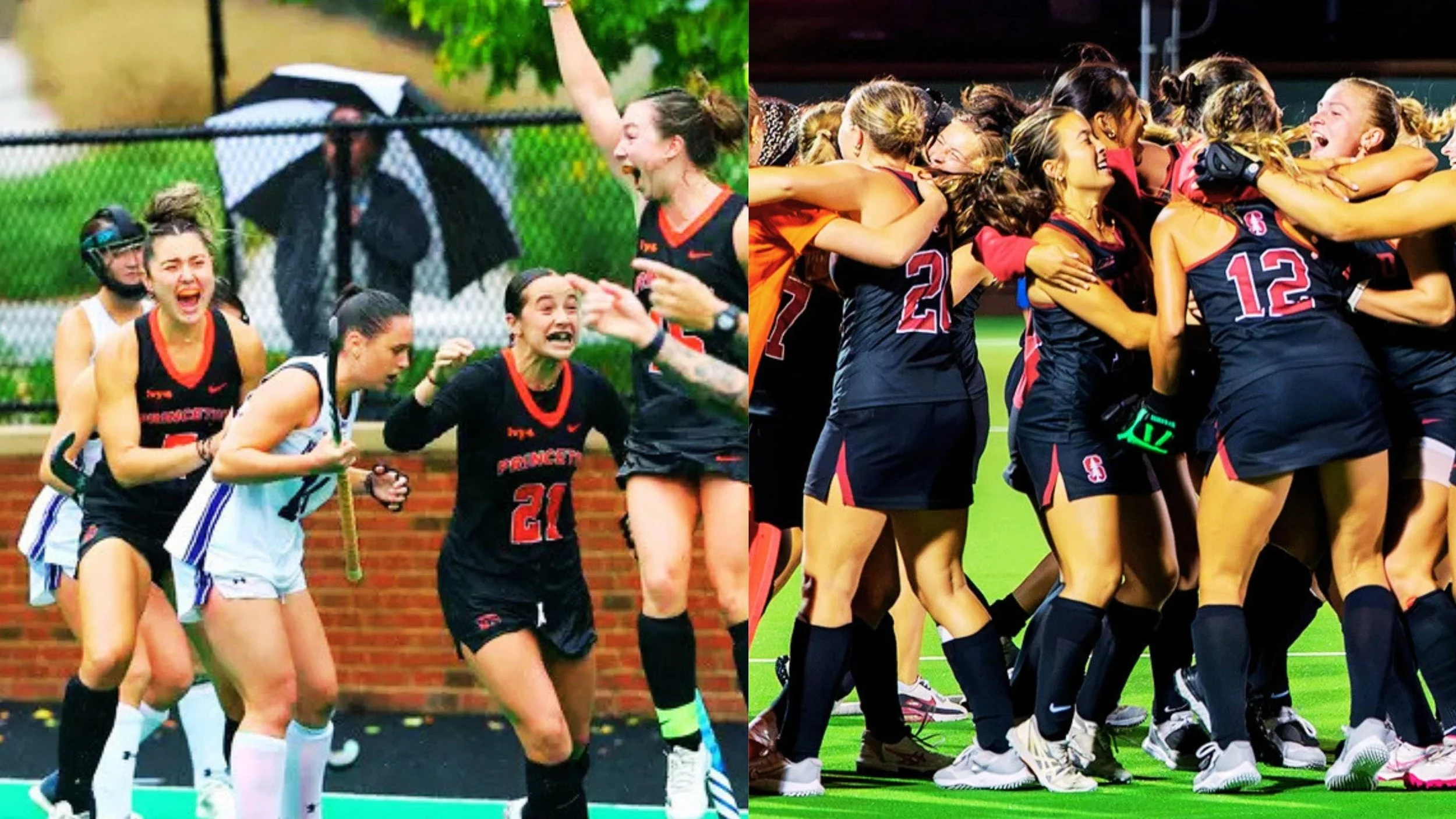 Coast to coast NCAA DI field hockey alerts: Stanford upsets No. 3 Duke in California and No. 10 Princeton takes down No. 1 Northwestern in New Jersey 
