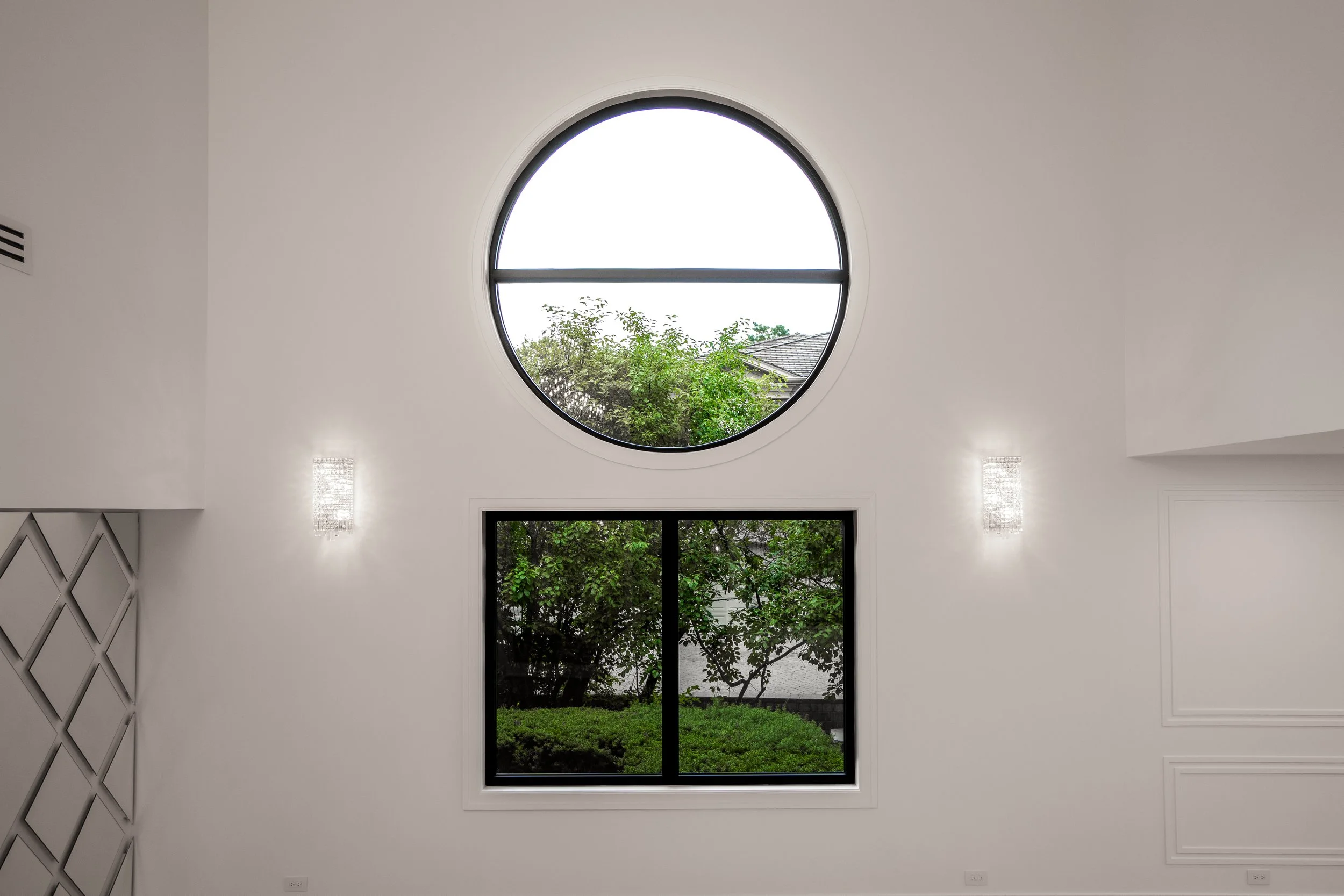 odd shaped window for home