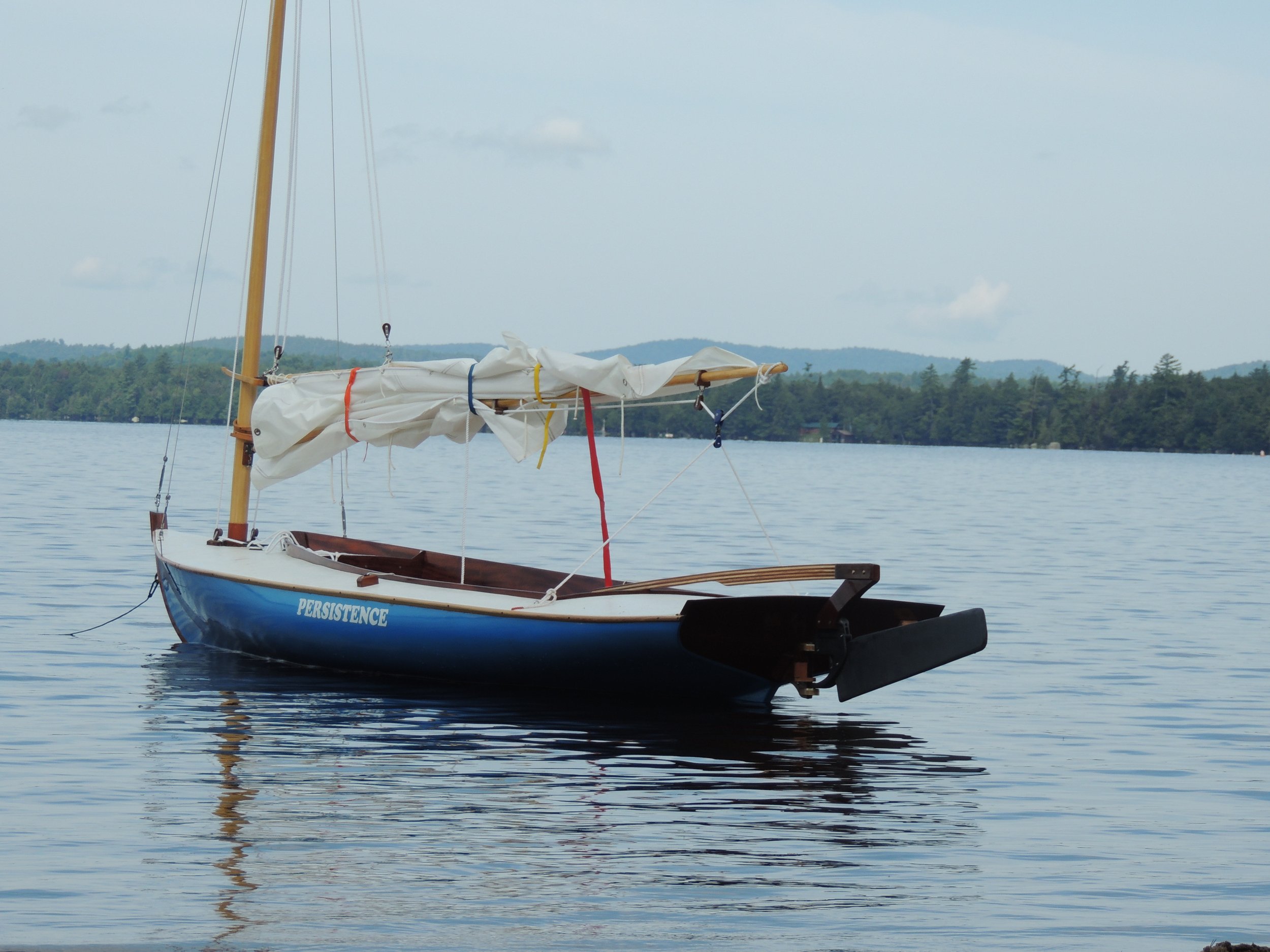 Anchored on Raquette Lake