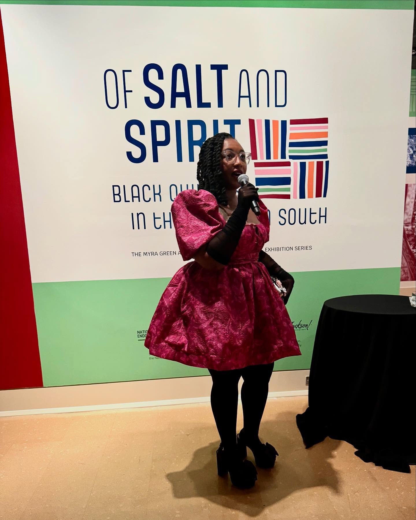 My birthday is Sunday and all I want is for you to tell a friend to tell a friend that Of Salt and Spirit is up!! lol 

Here&rsquo;s a little more BTS featuring some of the @msmuseumart dream team and beauty from @thecurlykid. Don&rsquo;t ask me to d