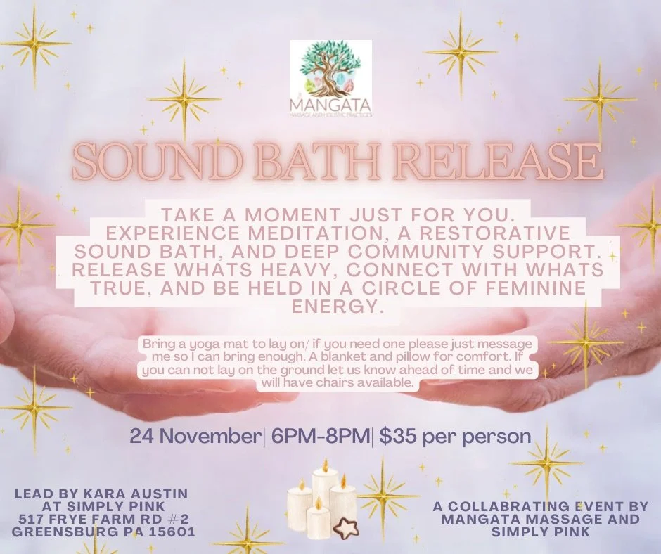 Sound Bath Release Community Event