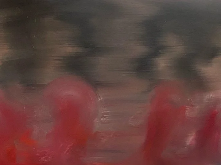 Childhood Memories - piece from series of 6 abstraction of childhood photos by Corrin Larson