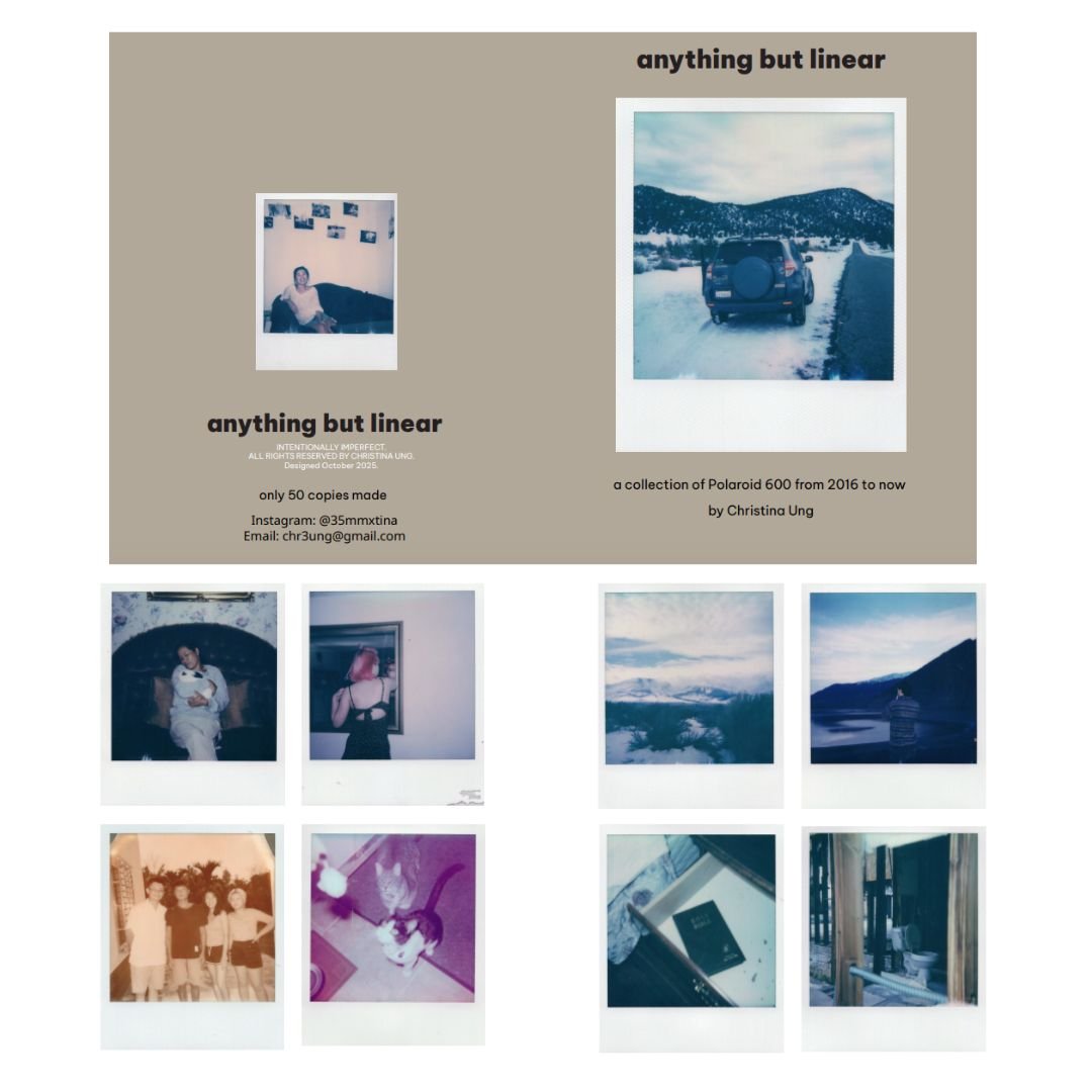 'anything but linear' zine