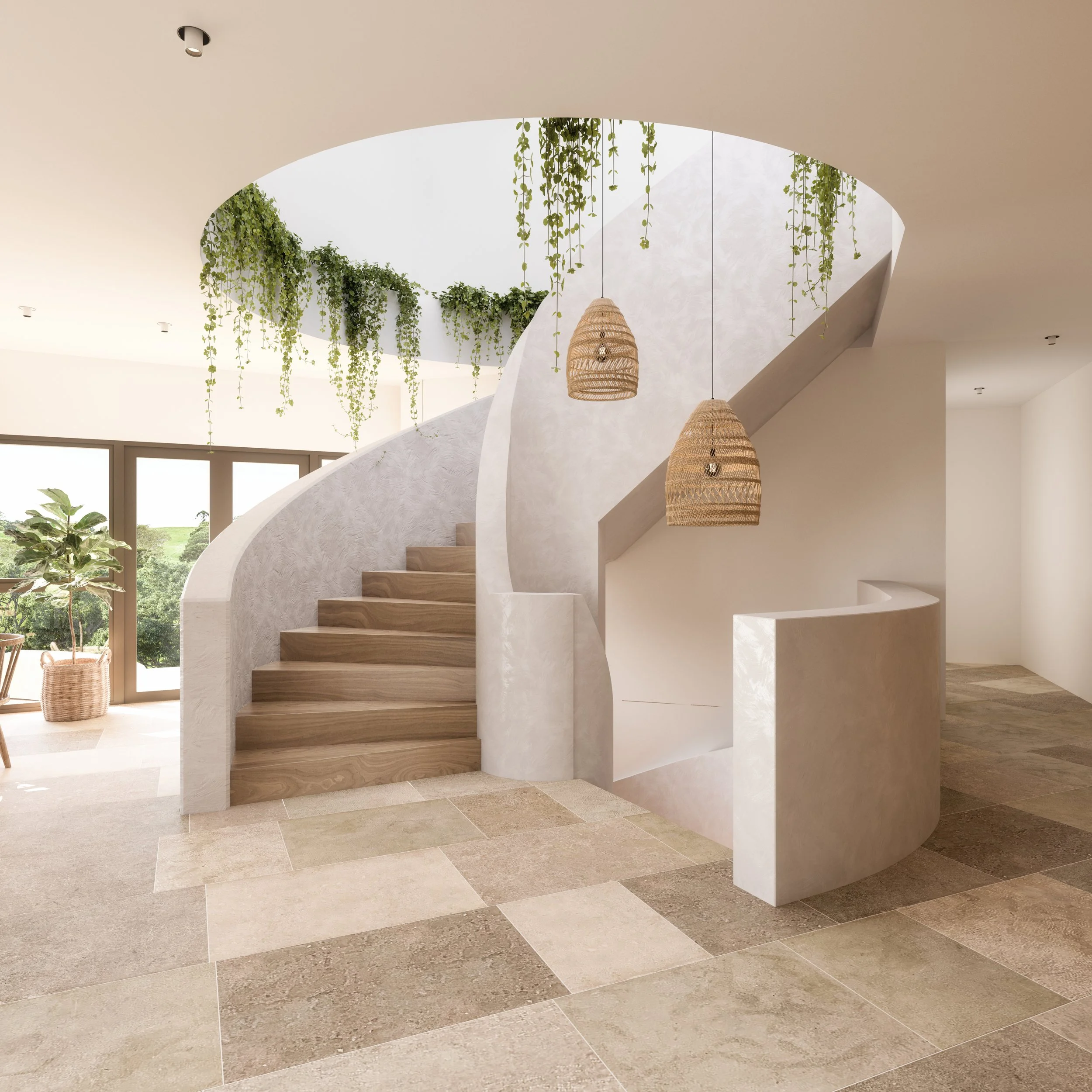 Sunshine Coast Hinterland, Feature stairwell