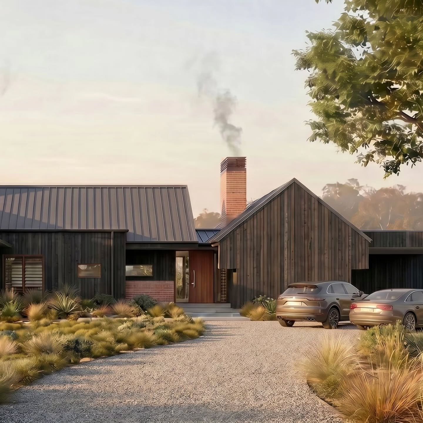 Conceptual design for a family holiday home to visit and enjoy there time together. 3 Pavilions. #sunshinecoast Hinterland 
#holidayhome @Sunshinecoast #sunshinecoastarchitecture #homedesign #retreat @baahouse