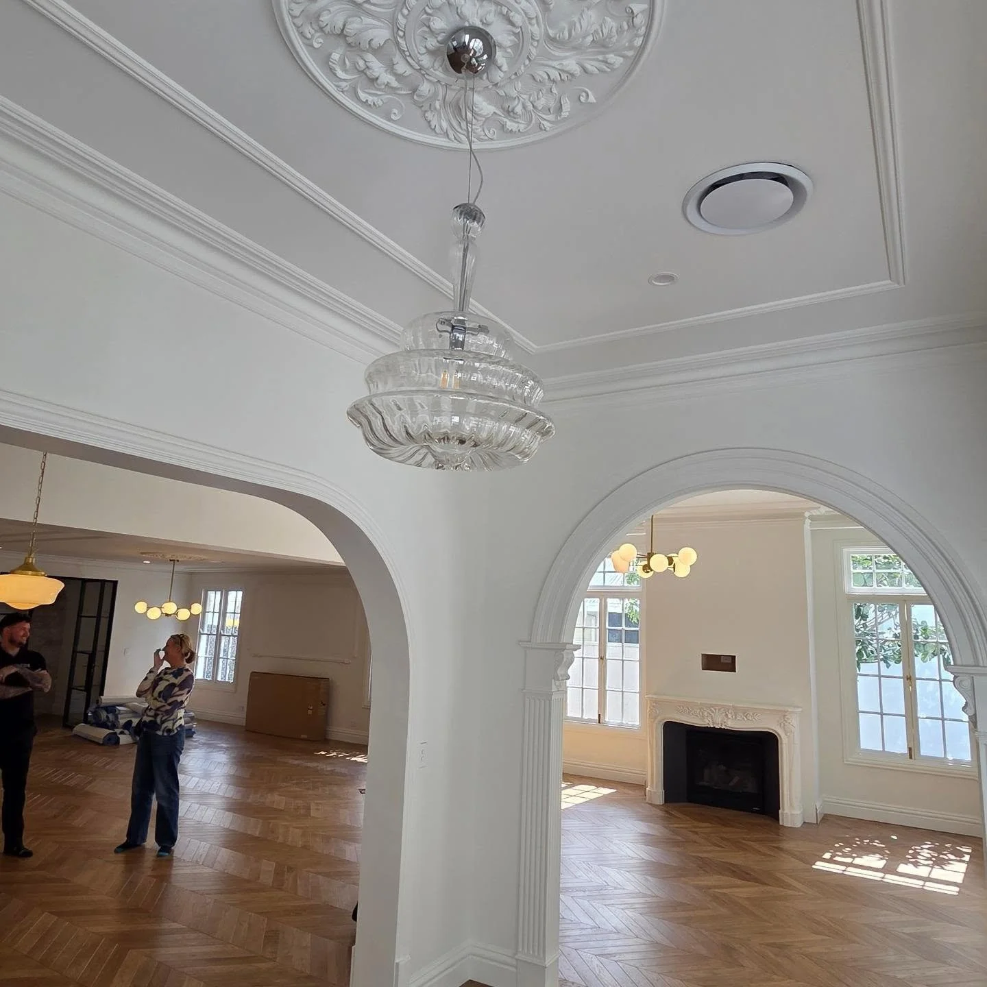 Presented are several detailed views of our exquisite French Provincial-inspired home renovation situated in Ashgrove, Brisbane. This magnificent residence, designed by Baastudio Architecture and constructed by the highly reputable Tide Construction,
