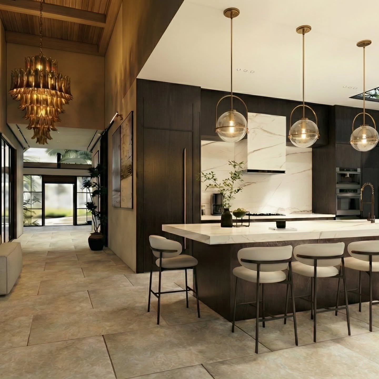 New house Extension + Renovation to a beautiful home at Sunshine Coast Hinterland overlooking the glasshouse mountains.  Stunning interiors by the in-house design team of BAAINTERIORS + our fantastic clients.  Can't wait to start this project in the 
