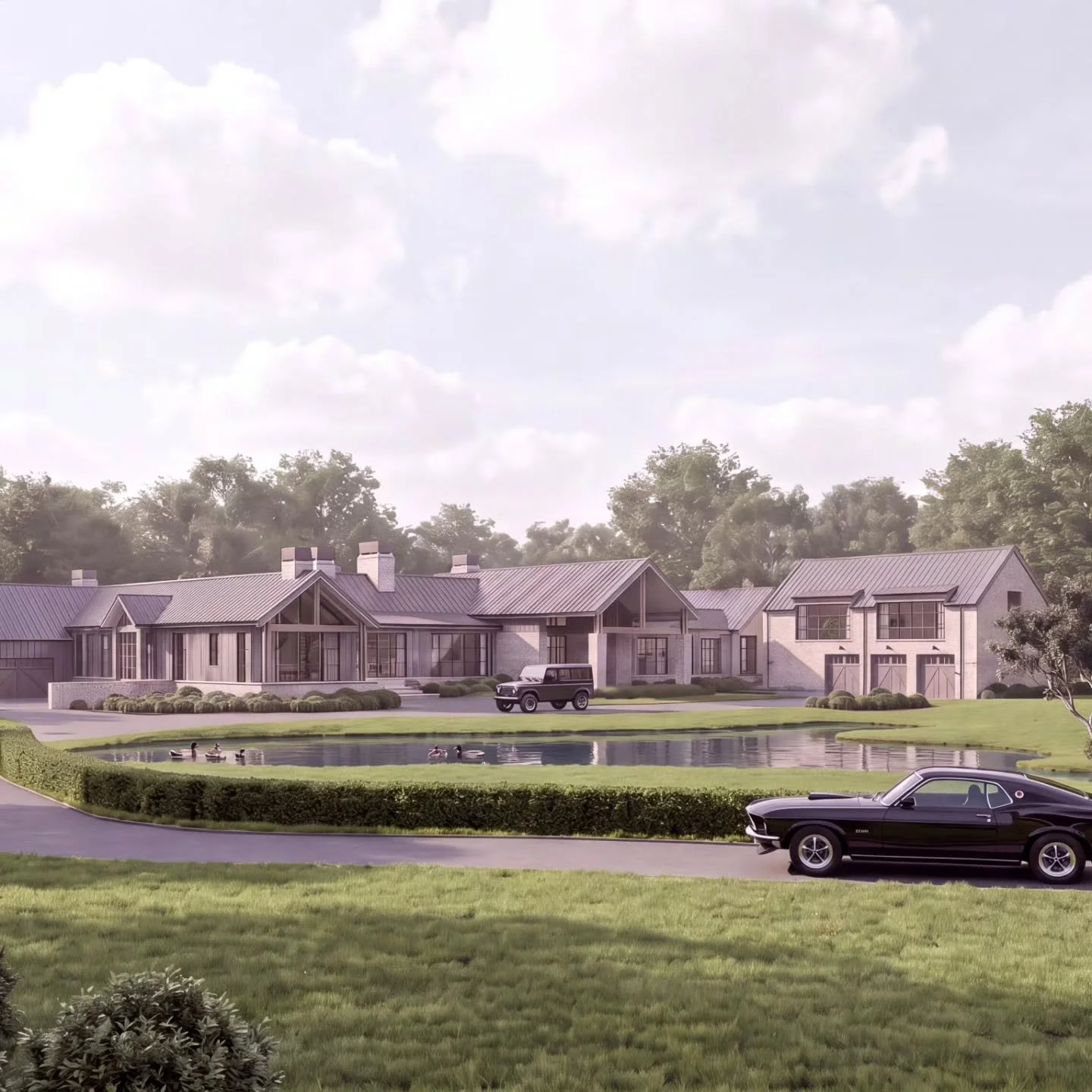 Sneak peak  render for a new rustic American farm house in the Goldcoast Hinterland. 
#Hinterland #rusticfarmhouse #americanfarmhousestyle #ruralhome #farmhouse