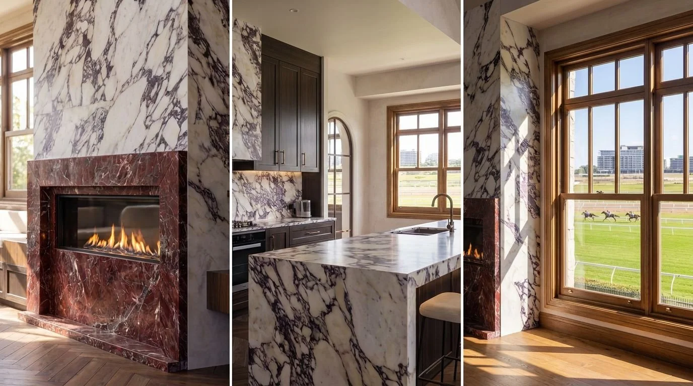 Modern Contemporary Stone Kitchen