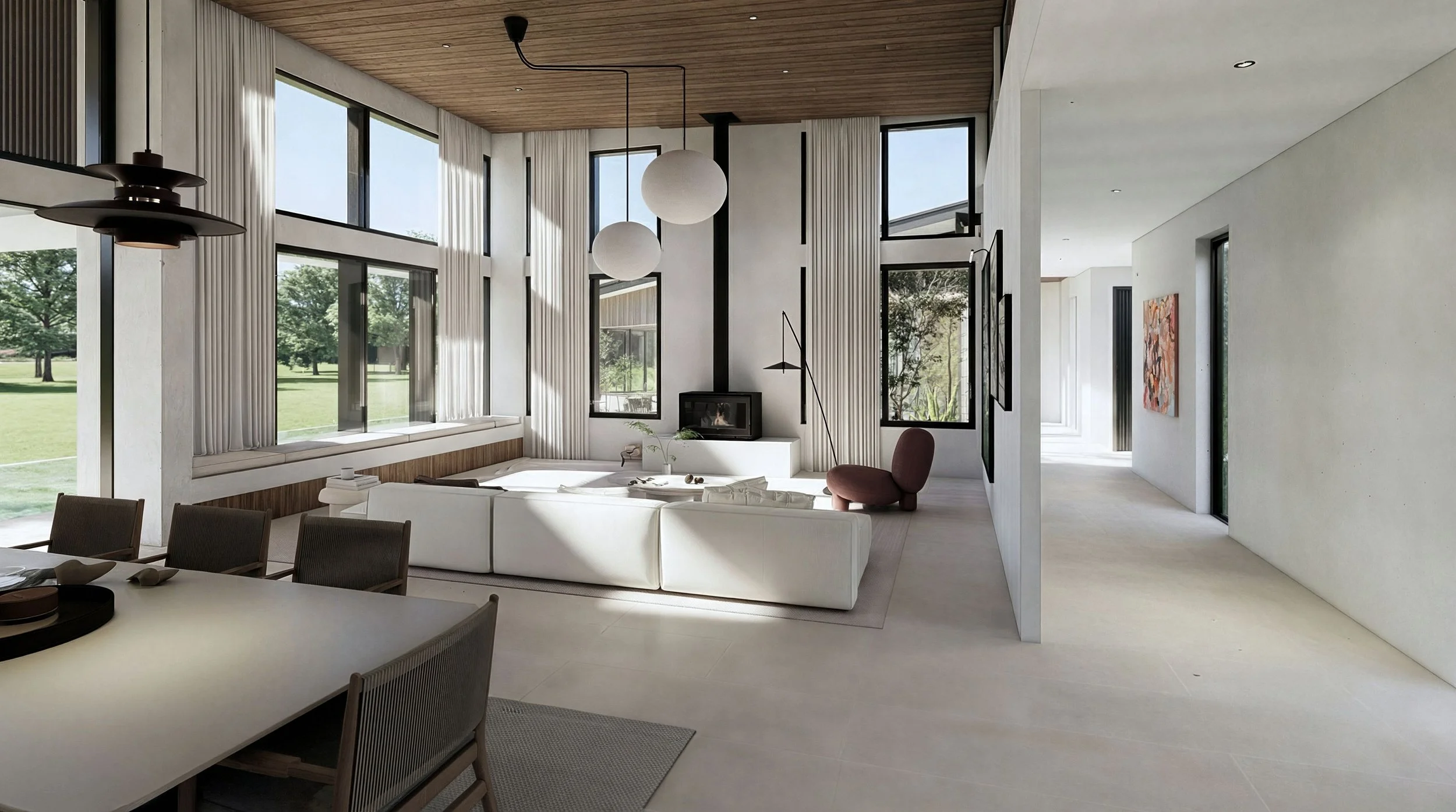 Moreton Bay Hinterland - Concrete new home design