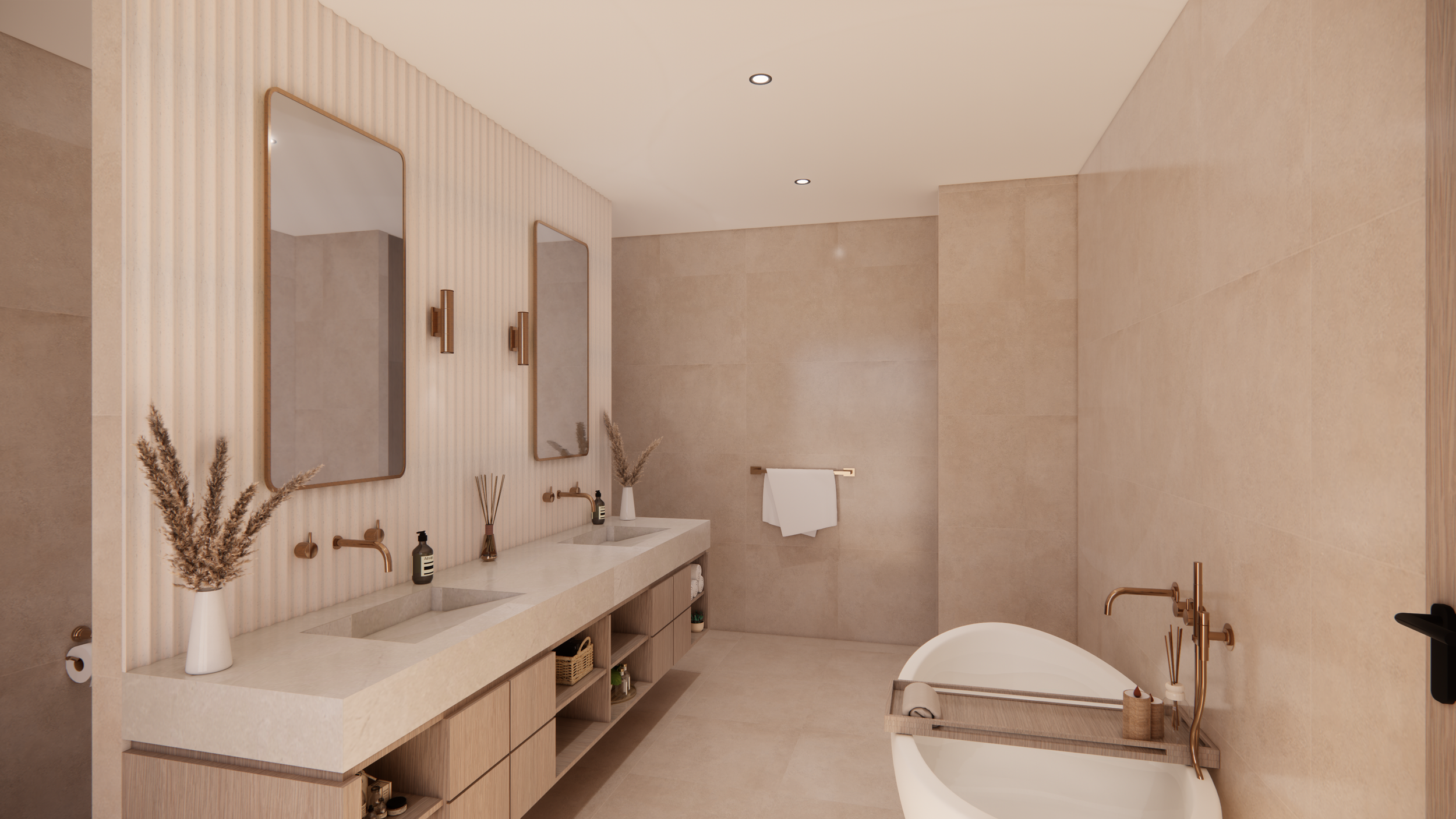 Tallebudgera Gold Coast, Bathroom design