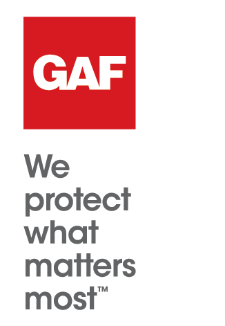 GAF logo with tagline "We protect what matters most"