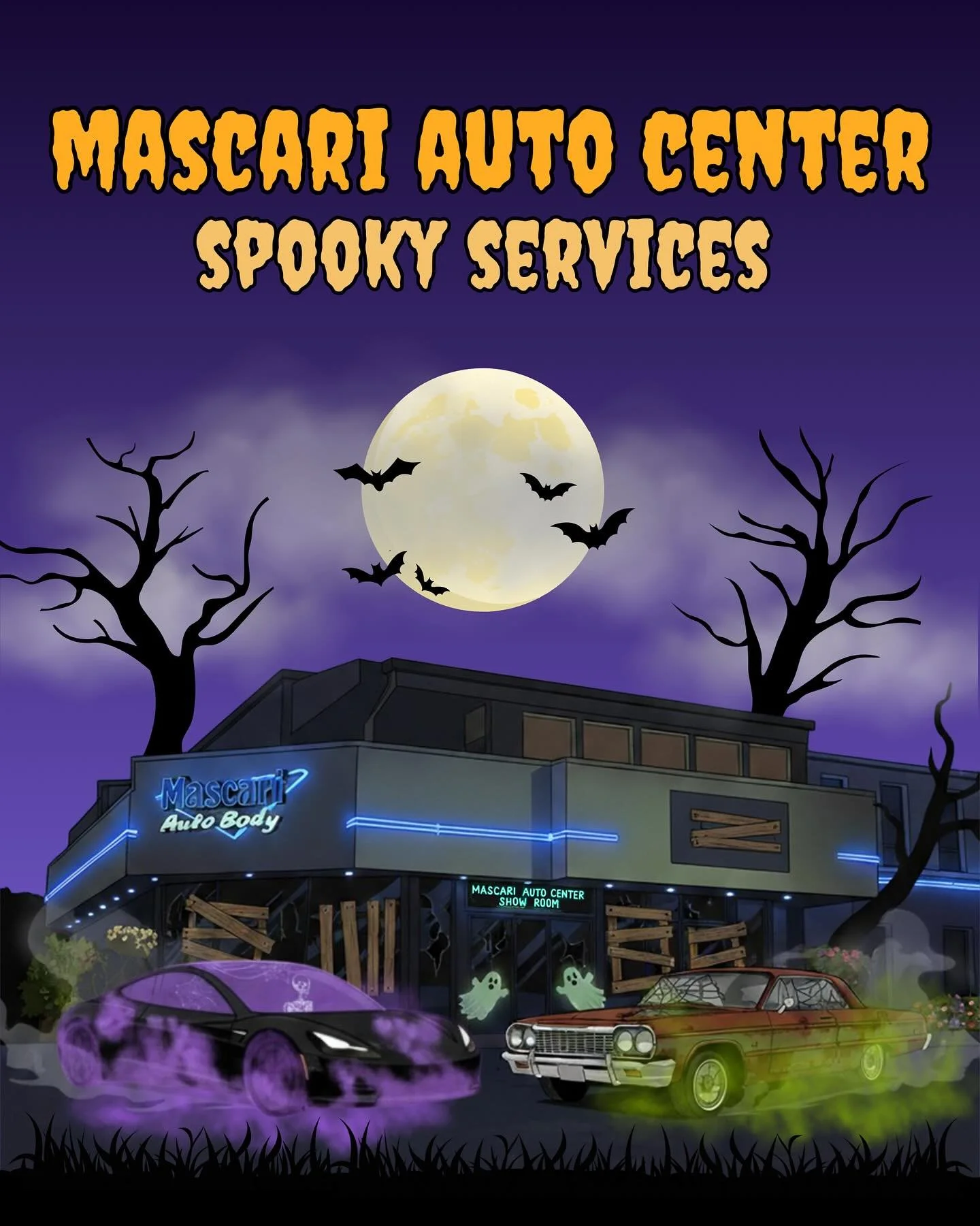 The spirits have spoken, and they demand a flawless ride! 👻

Don&rsquo;t let your car turn into a pumpkin this season&mdash;bring it to Mascari Auto Center for our Spooky Services!

Swipe through to see all the frighteningly good details! Appointmen