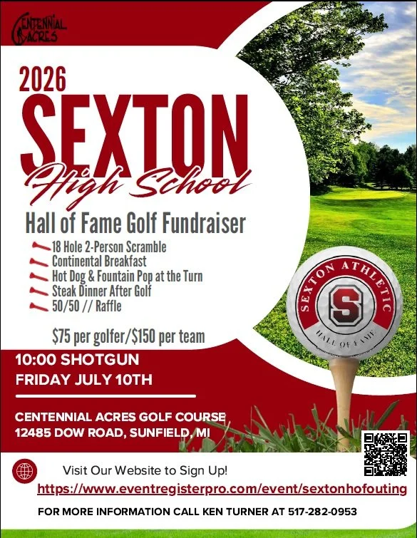 2026 SEXTON HS HOF GOLF FUNDRAISER