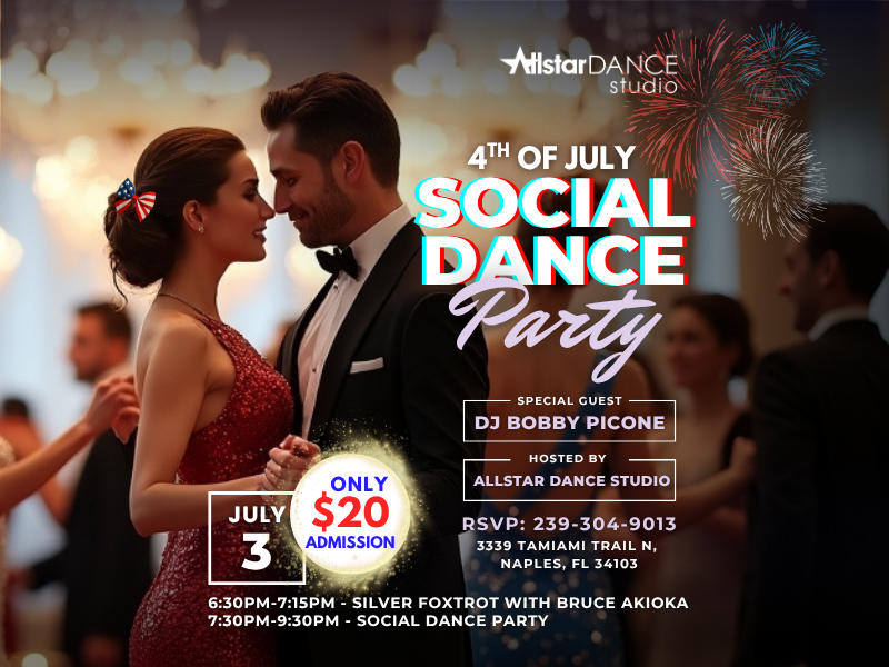 Pre 4th of July Social Dance Party