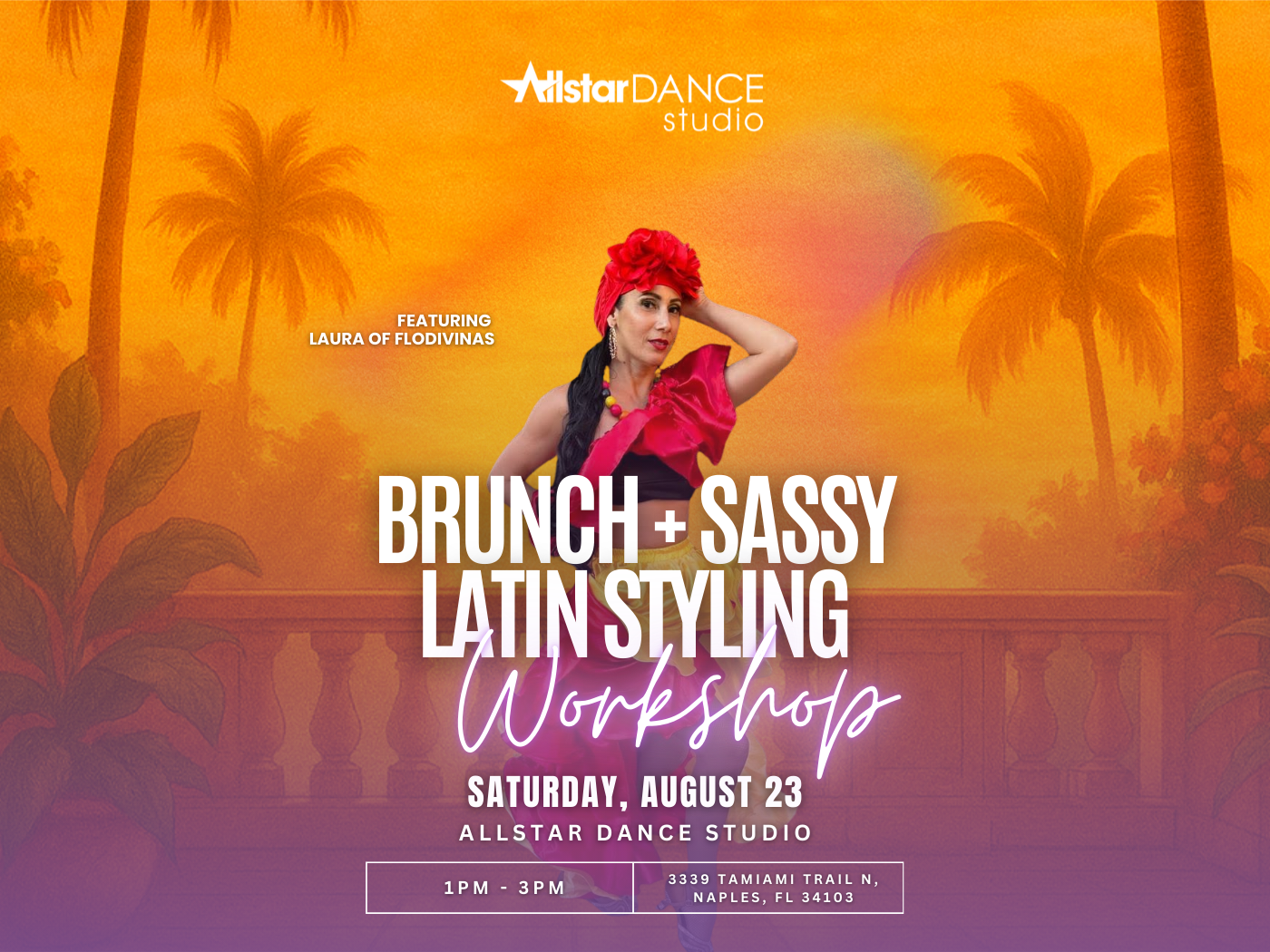 Sassy Latin Styling Workshop with Laura of FloDivinas + Brunch