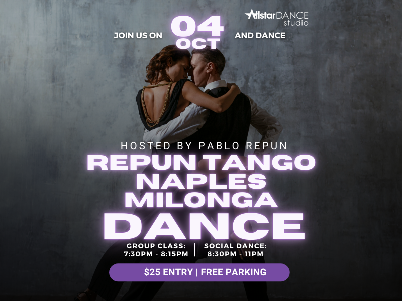 Repun Tango Naples Milonga hosted by pablo repun