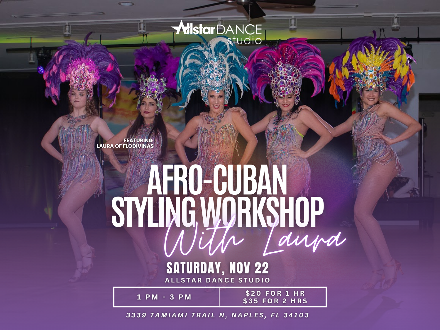 afro-cuban styling workshop with laura