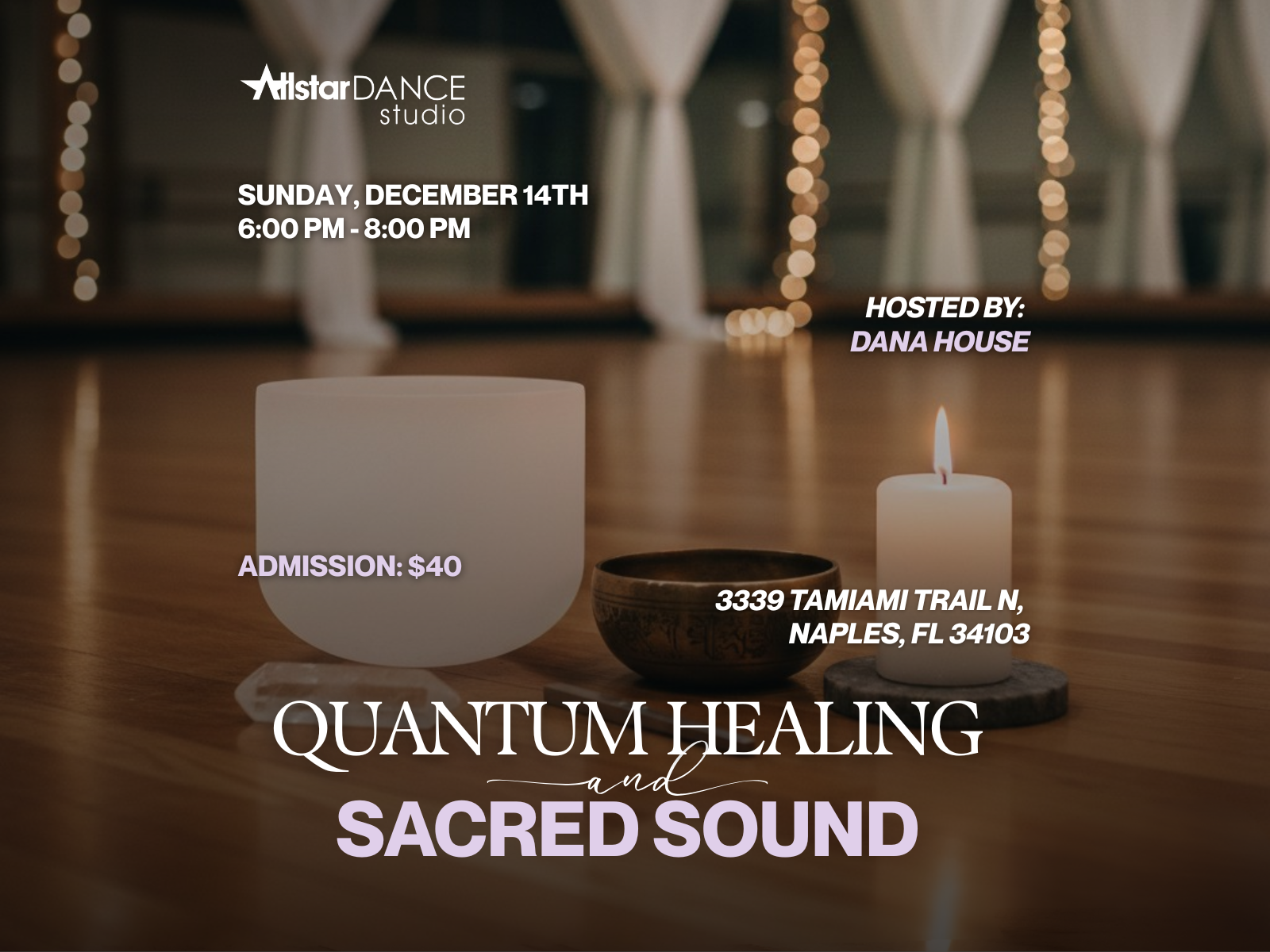 Sacred Sounds Hosted by Dana House