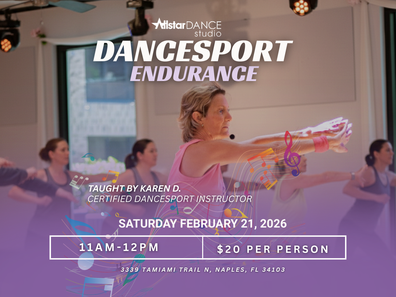 Dance Sport Endurance with Karen D.