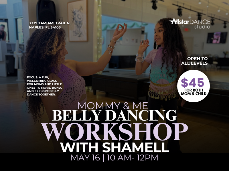 Mommy &amp; Me Belly Dancing Workshop with Shamell